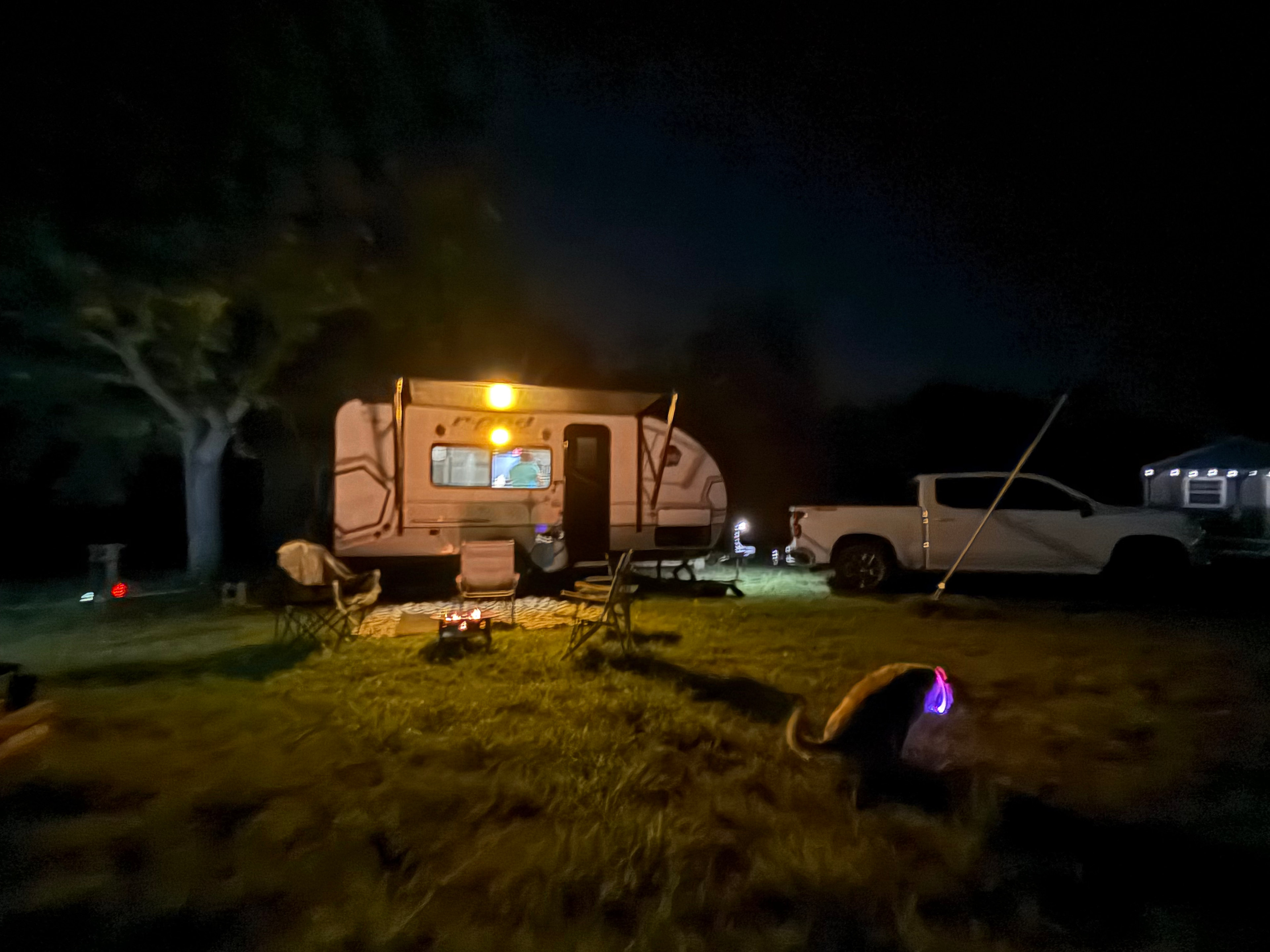 Game court, covered patio, fire pit