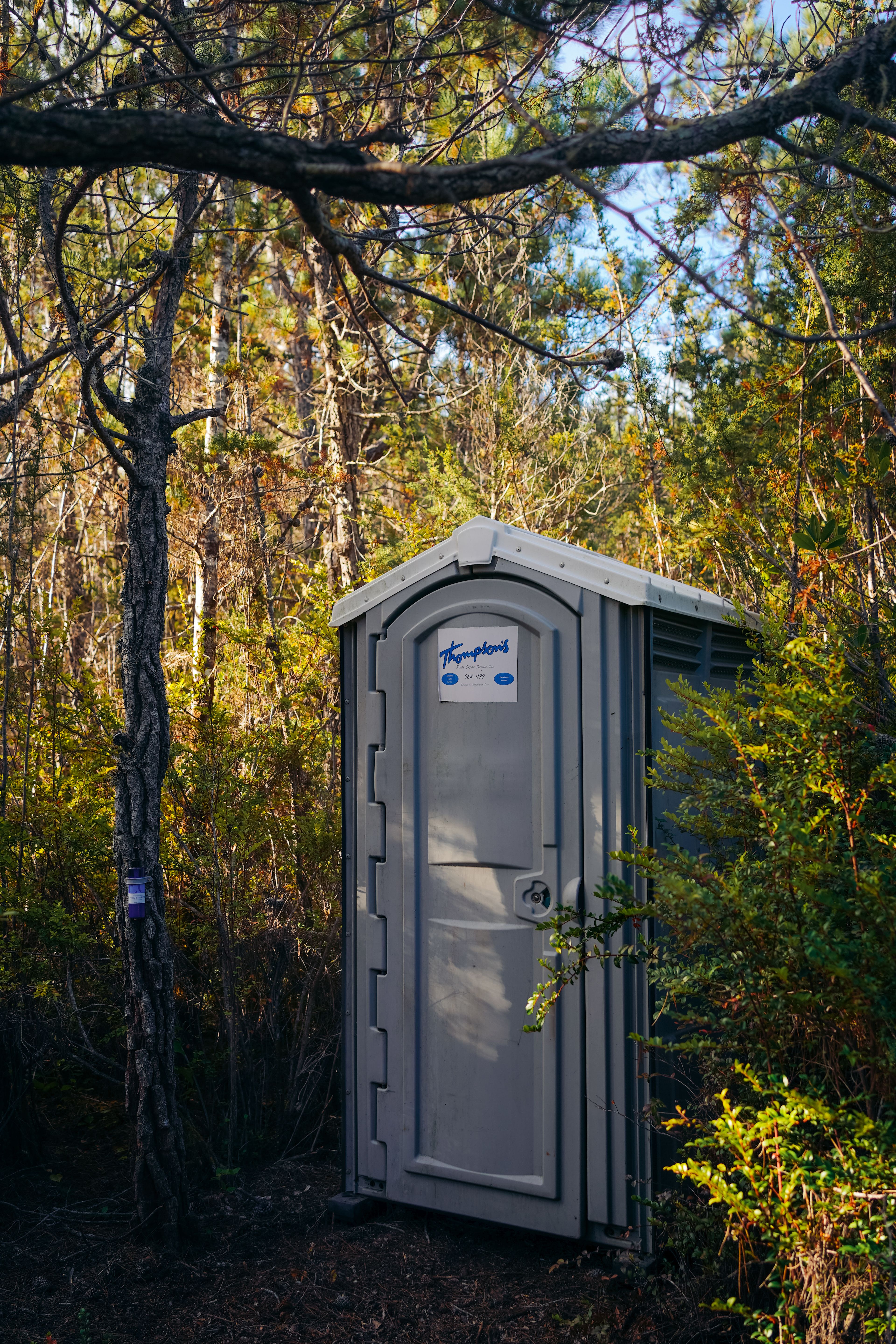bathroom for campsite 4