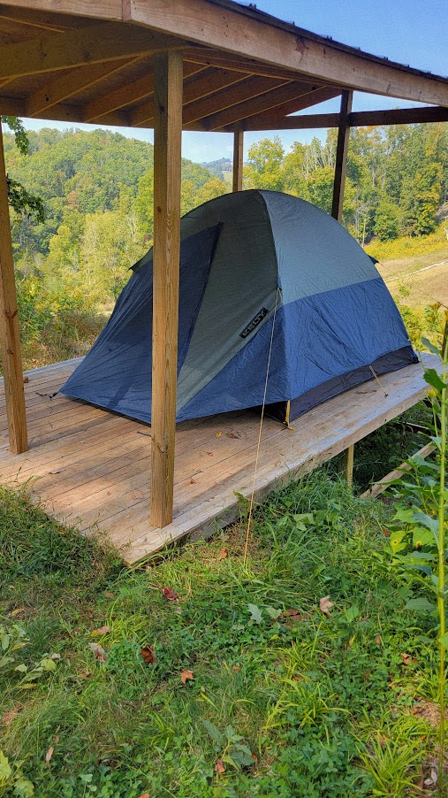 Saddle View Tent Pad