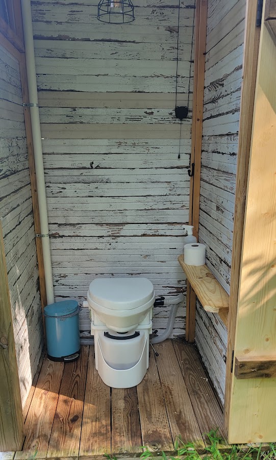 Shower Shed Composting Toilet