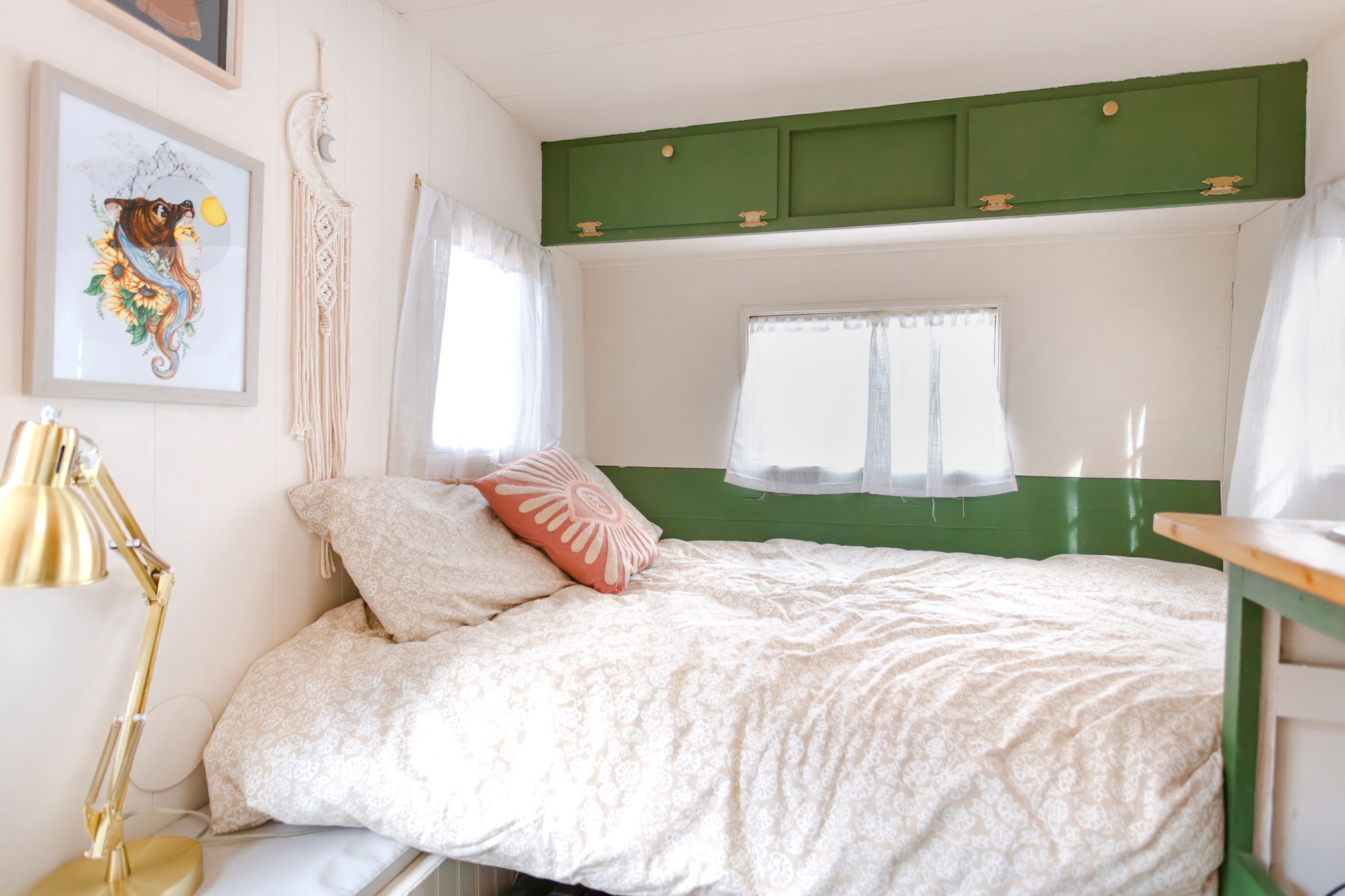 Cozy bed