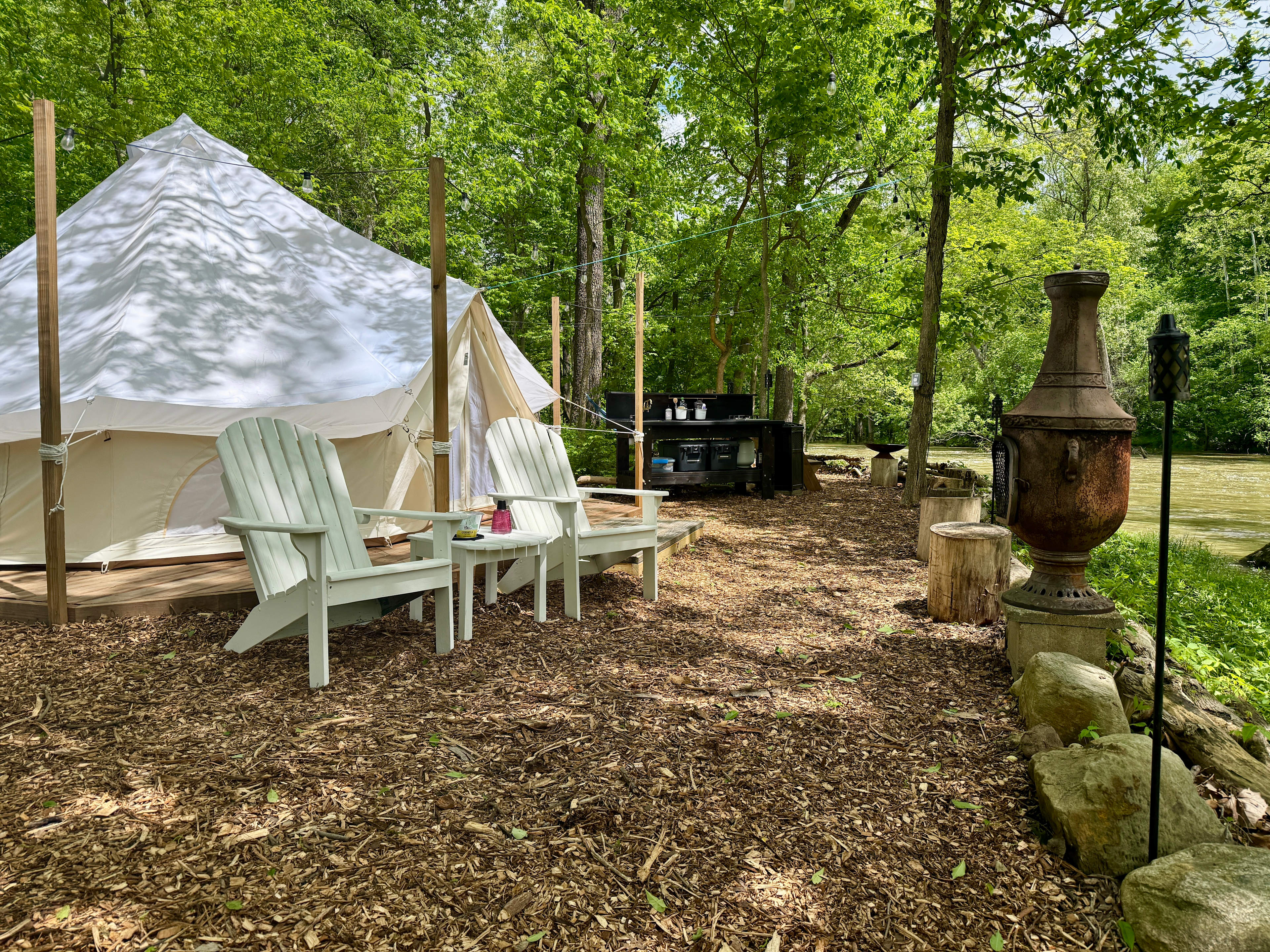 Glamping at River Run