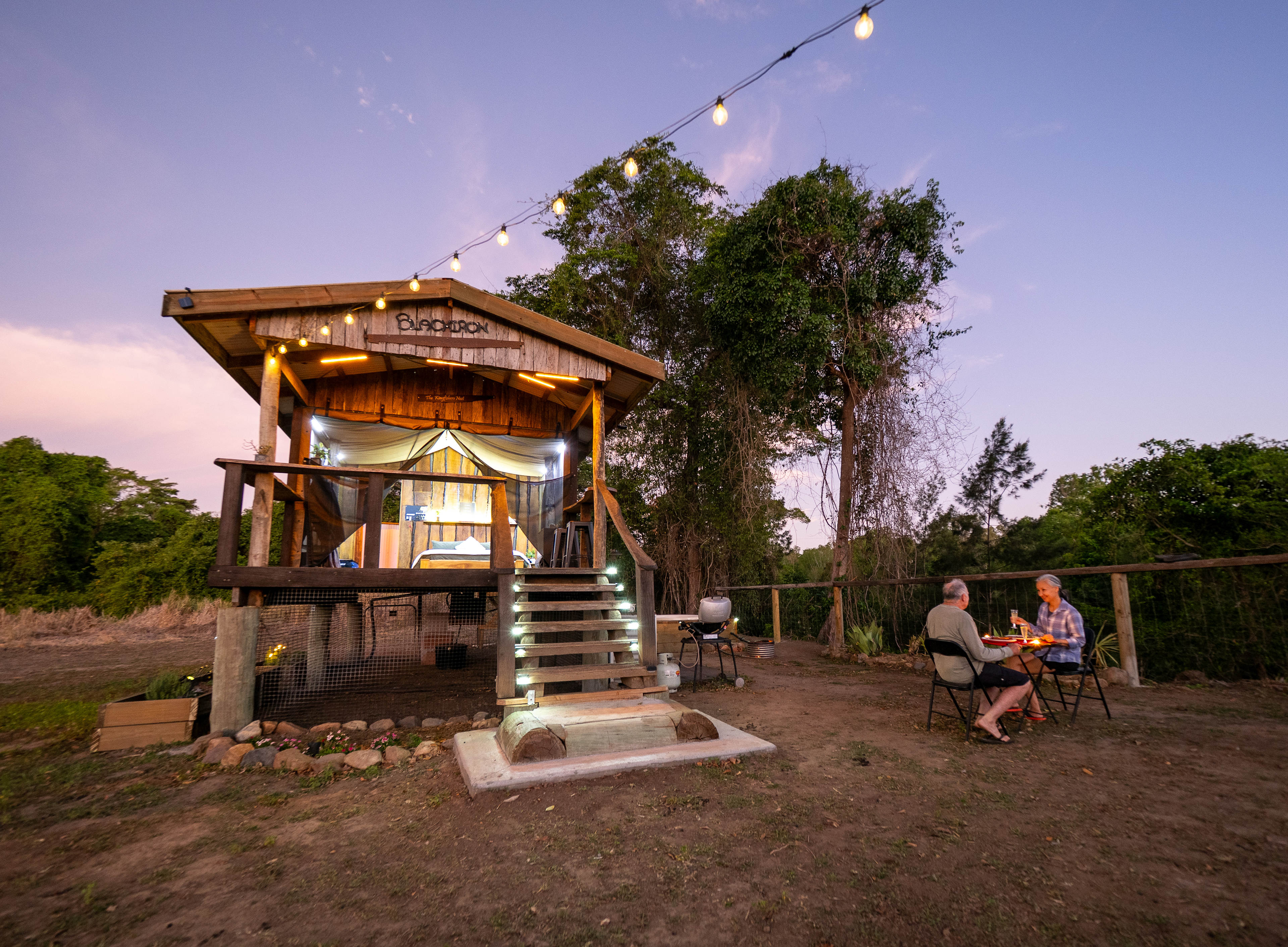 Dinner under the stars