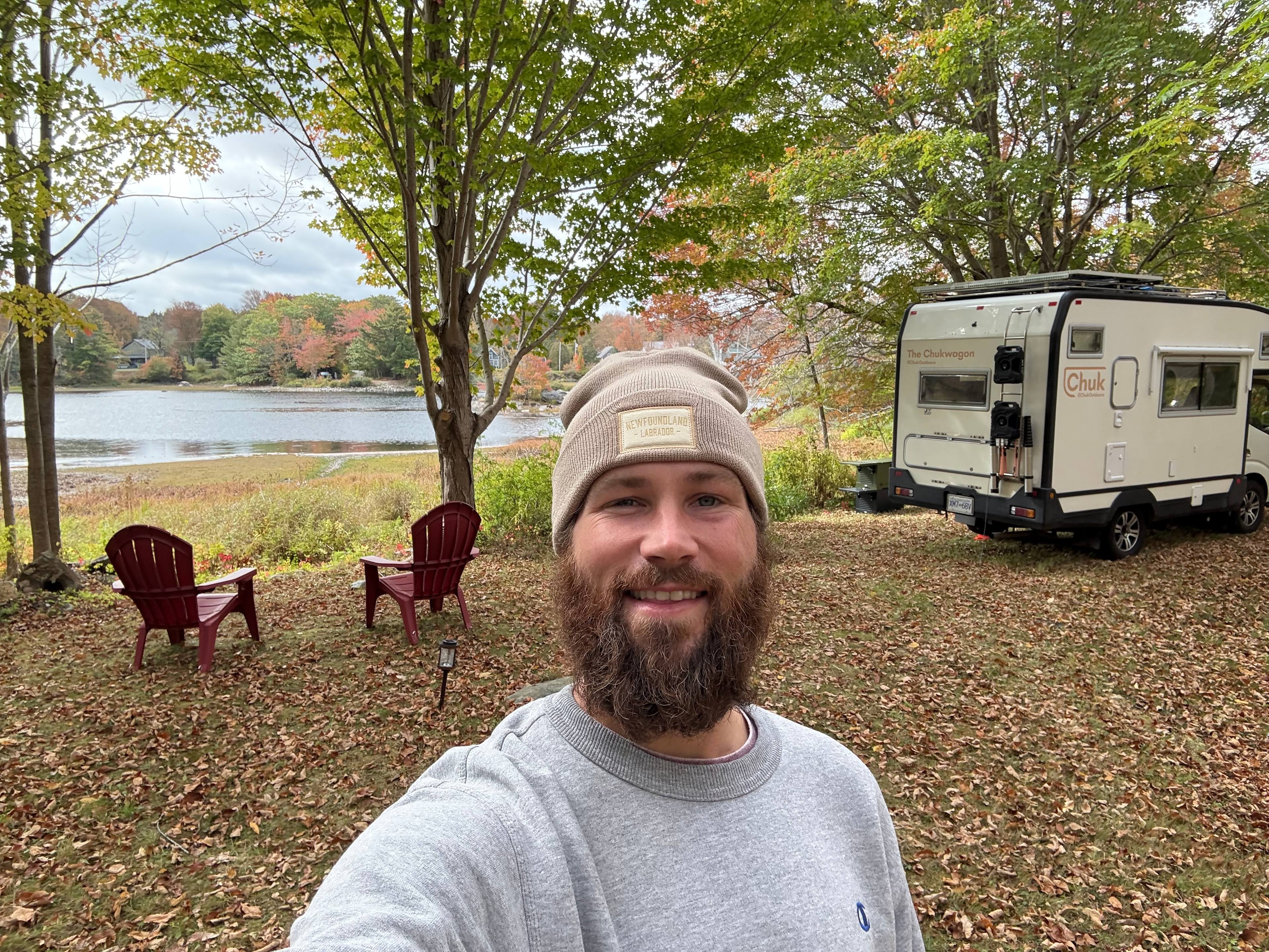 Private River Camping for Vanlife