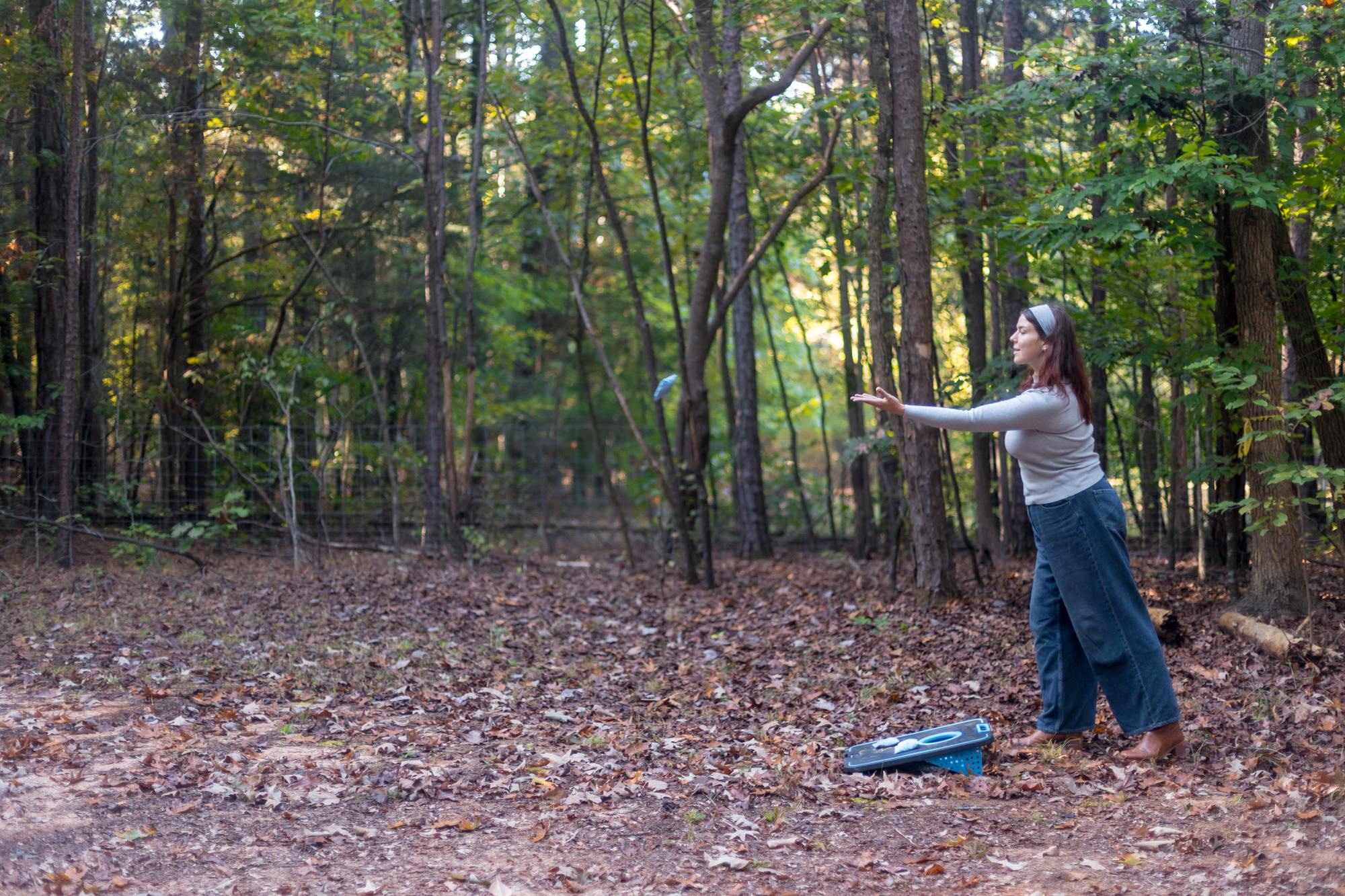 Let your competitive side out in a game of corn hole. 