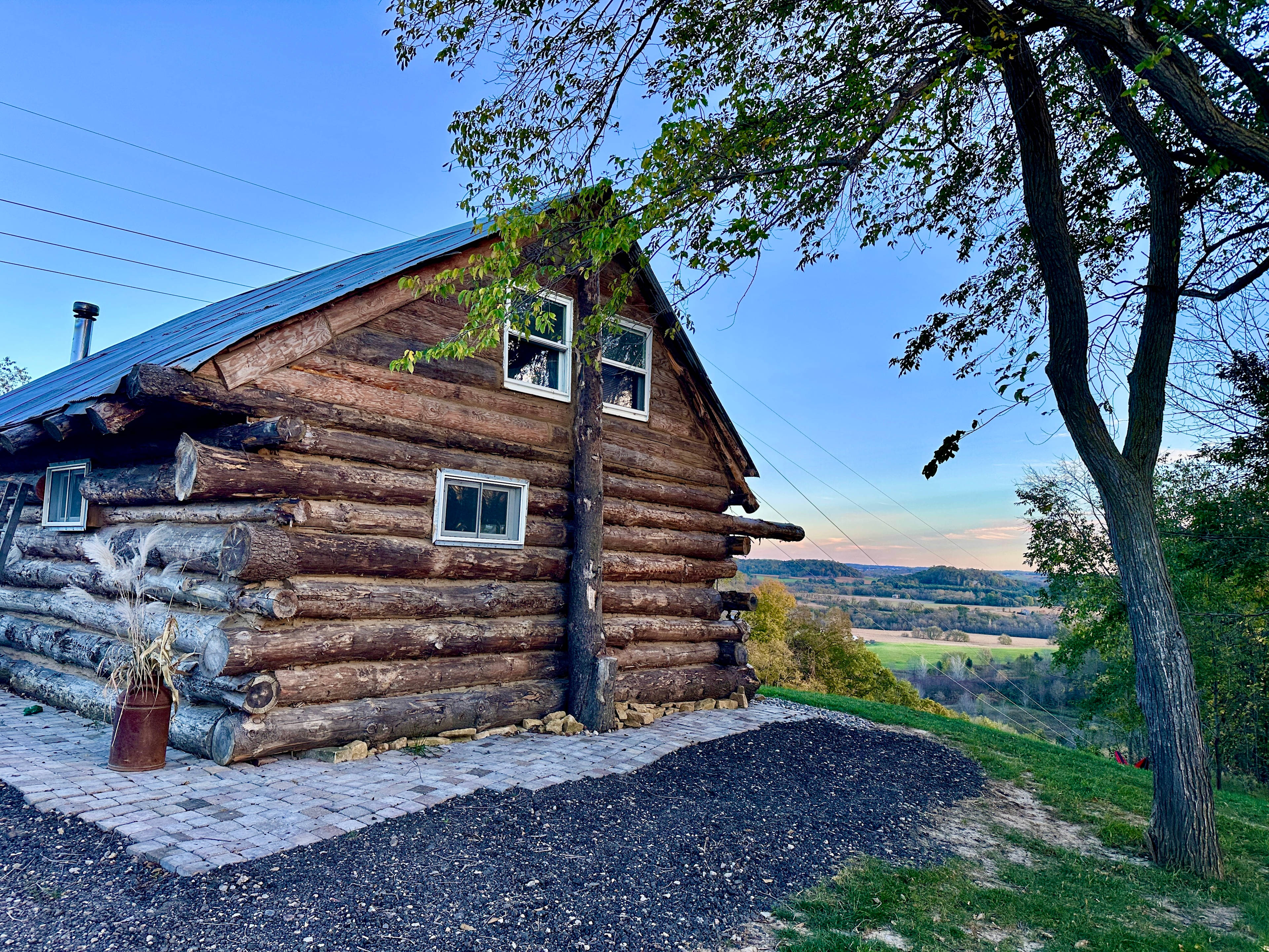 Rustic Log Cabin with Stunning View