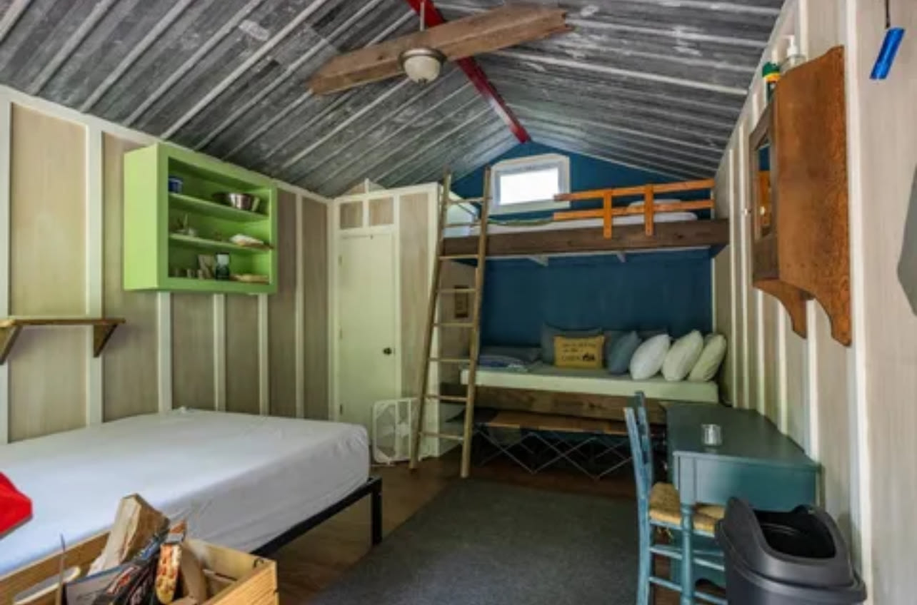 Wooded-Bunkhouse-Camp