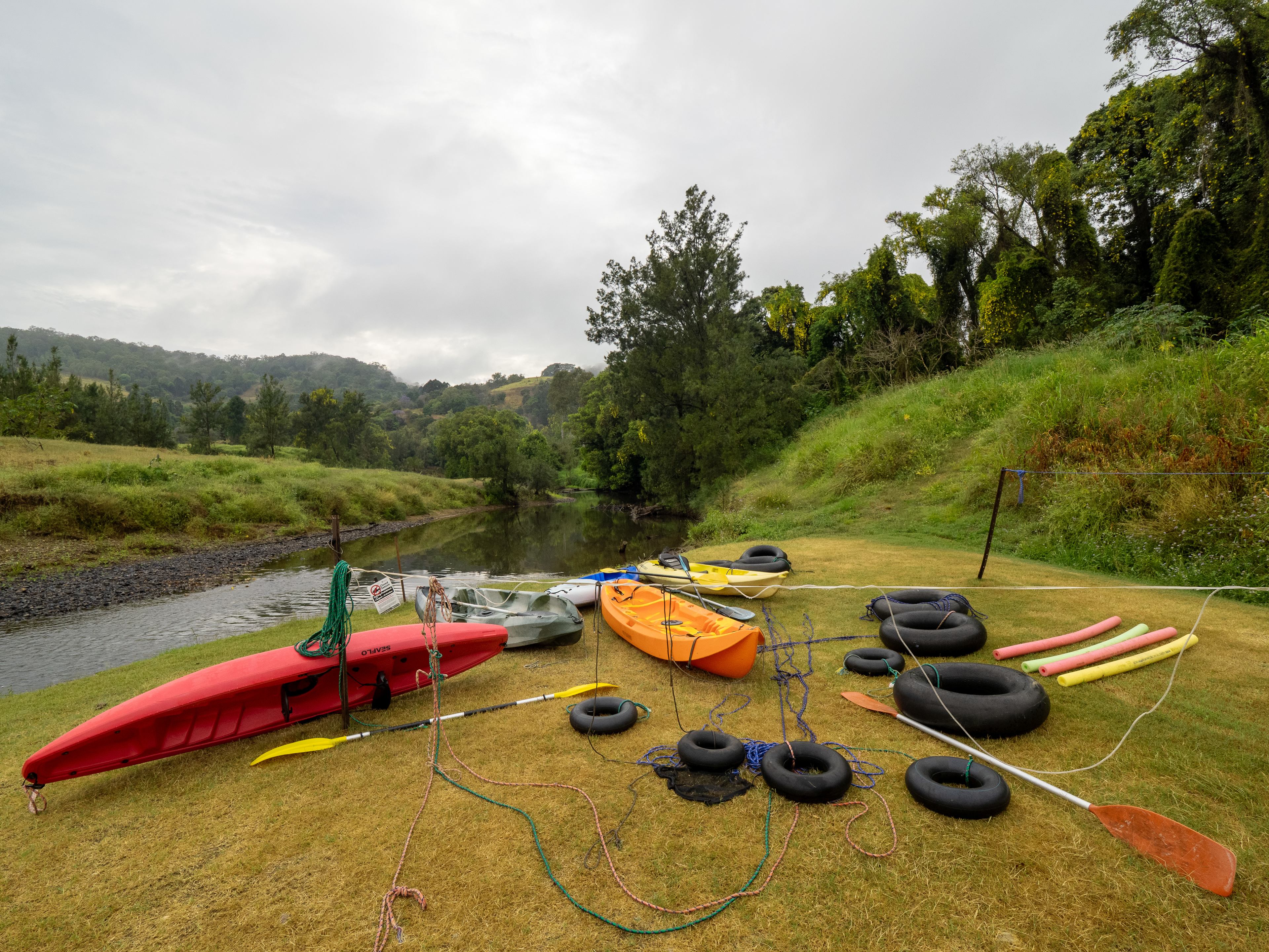 A great selection of water toys
