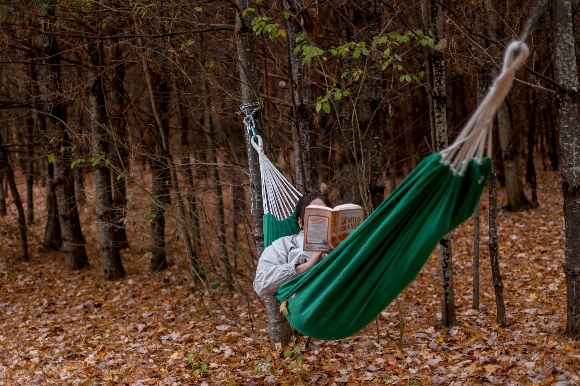Comfy hammock for an afternoon nap