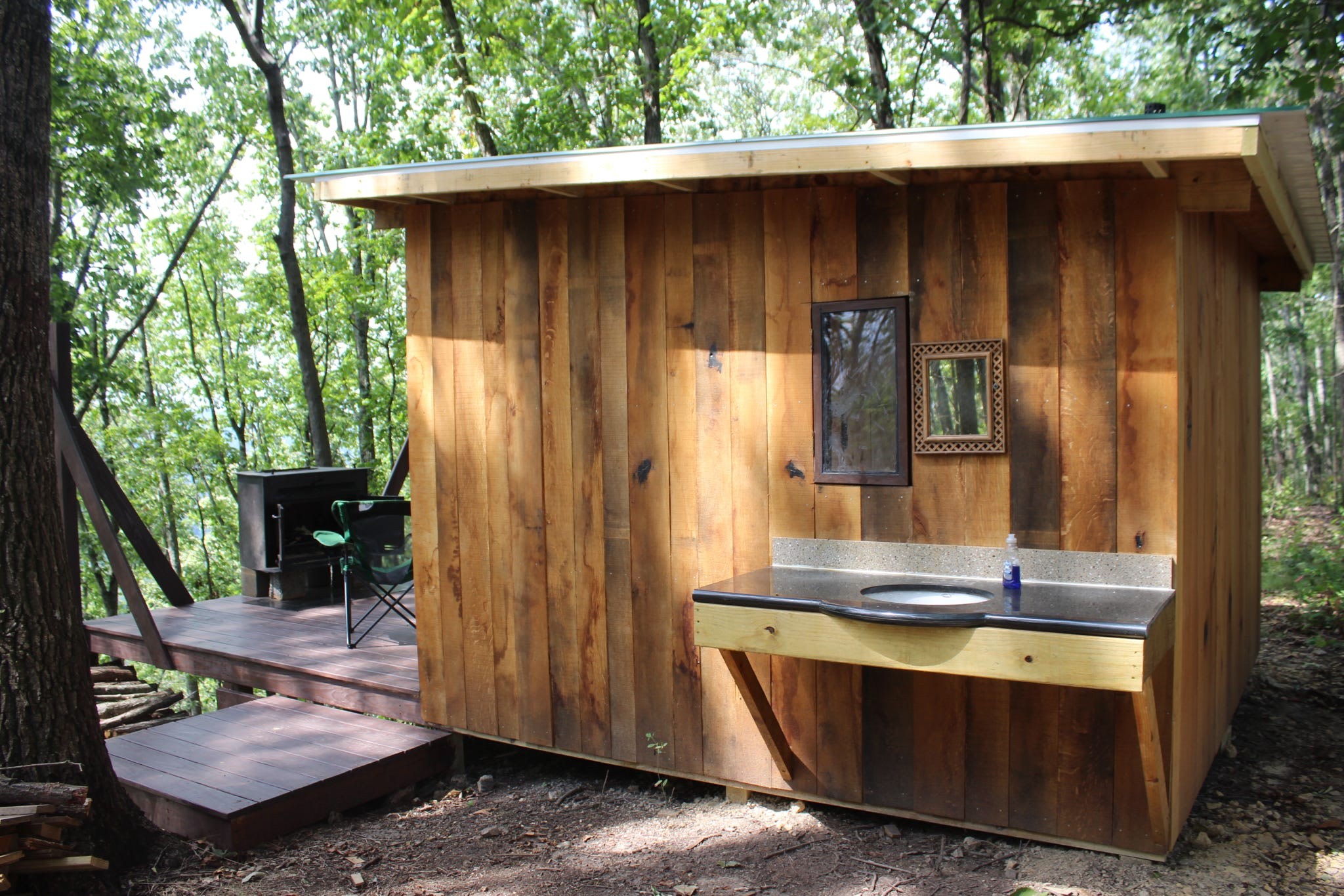 Crystal Mountain Camping Shelter