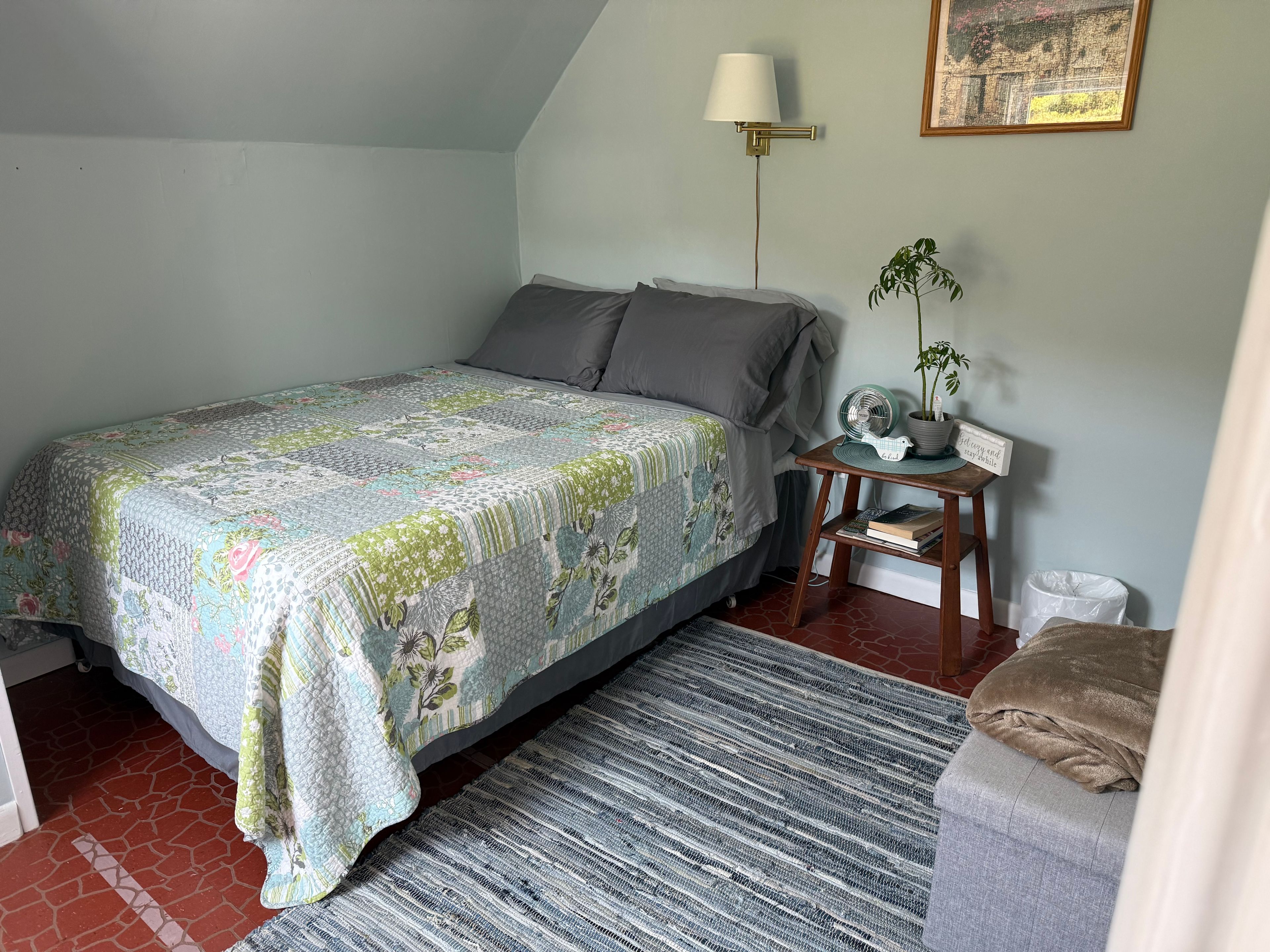 Little Red Farmhouse At Curly Maple