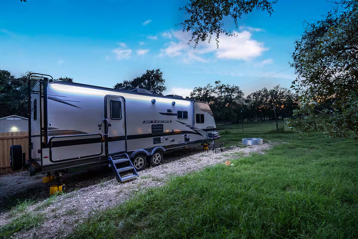Lux RV Hideout Texas Hill Country