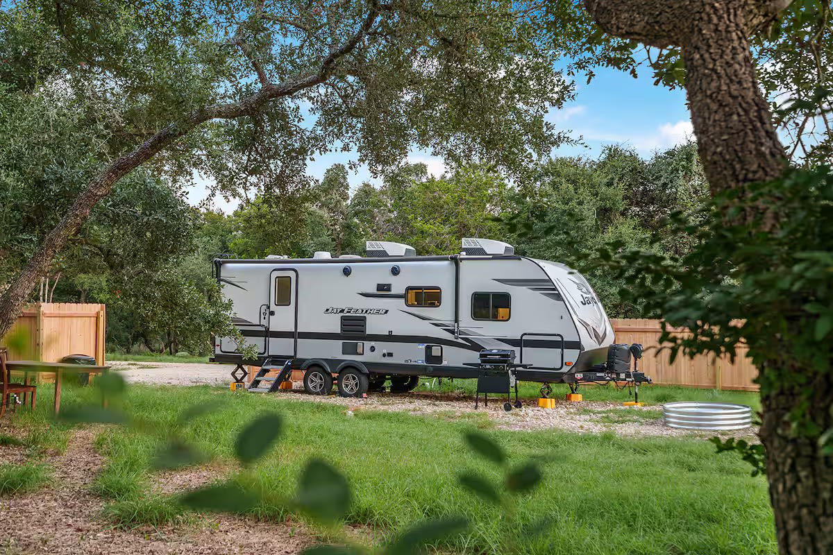 Lux RV Hideout Texas Hill Country
