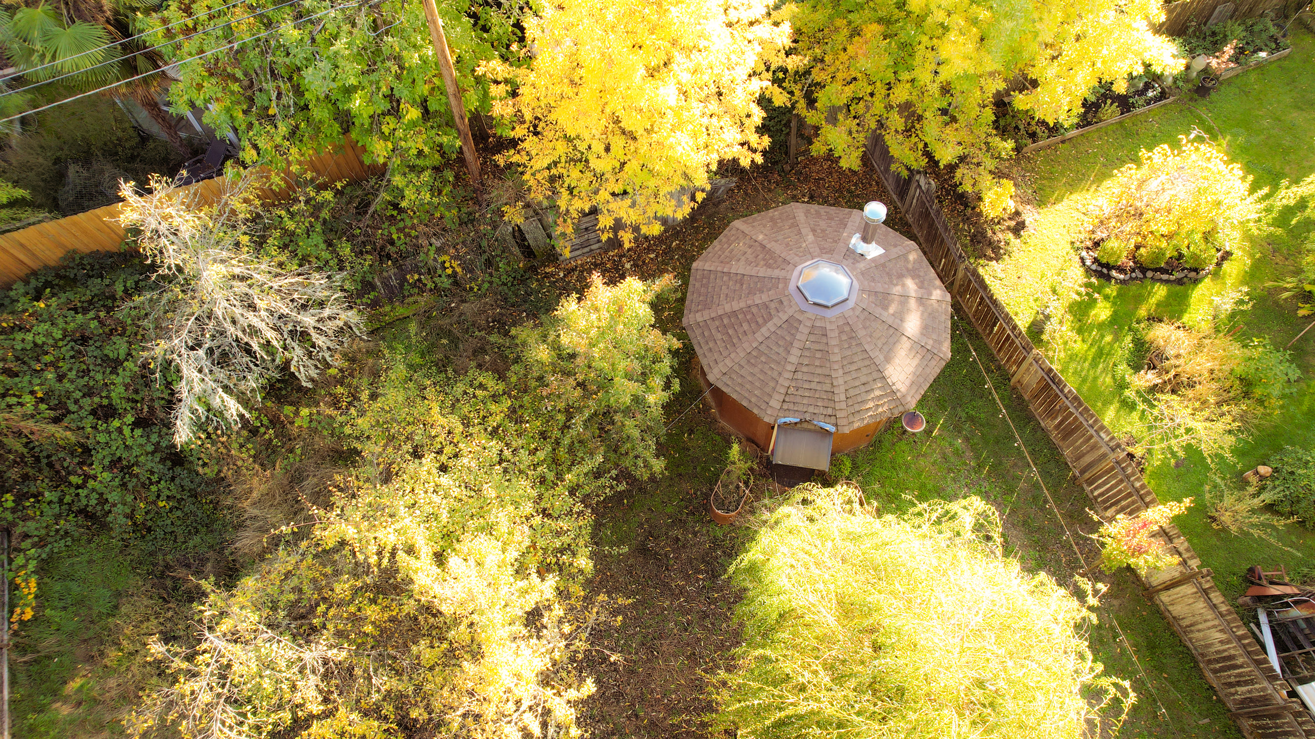 The famous roundhouse