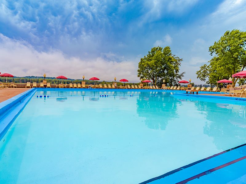 Sun Retreats Rock River