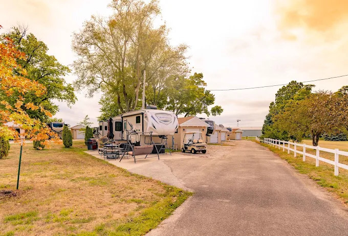 Sun Retreats Rock River