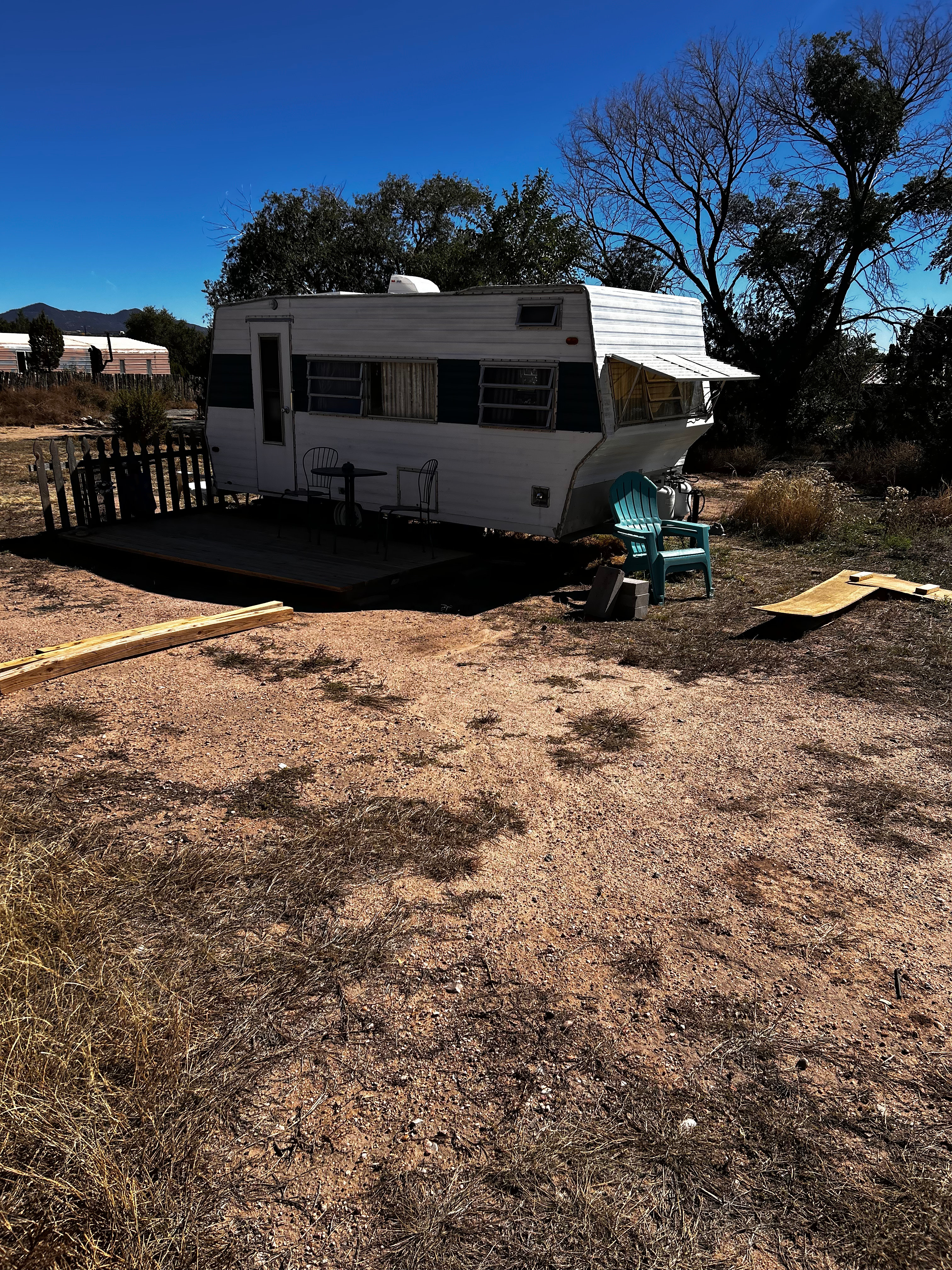 Vintage Nomad Trailer In Santa Fe
