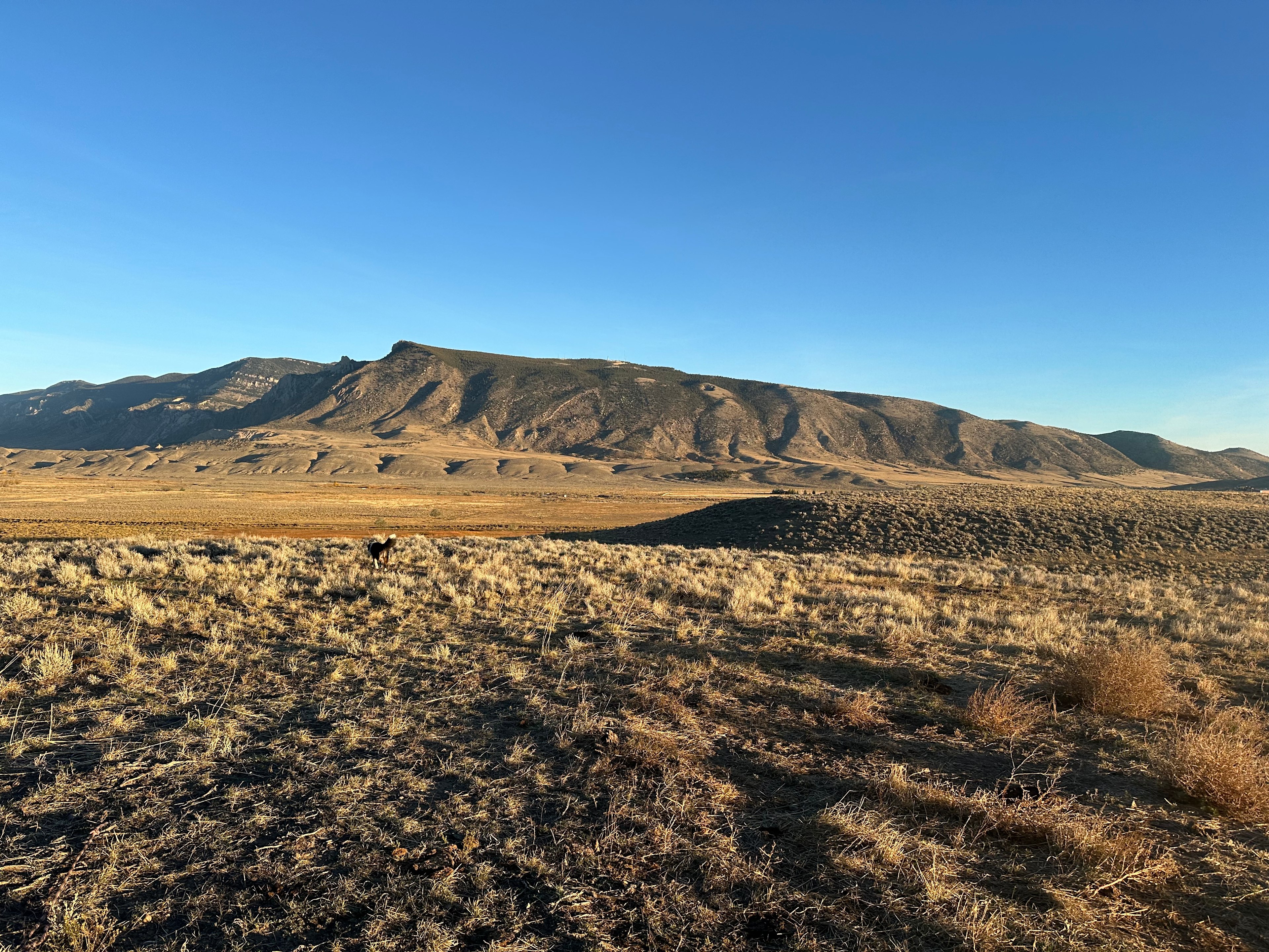 View from the campsite 