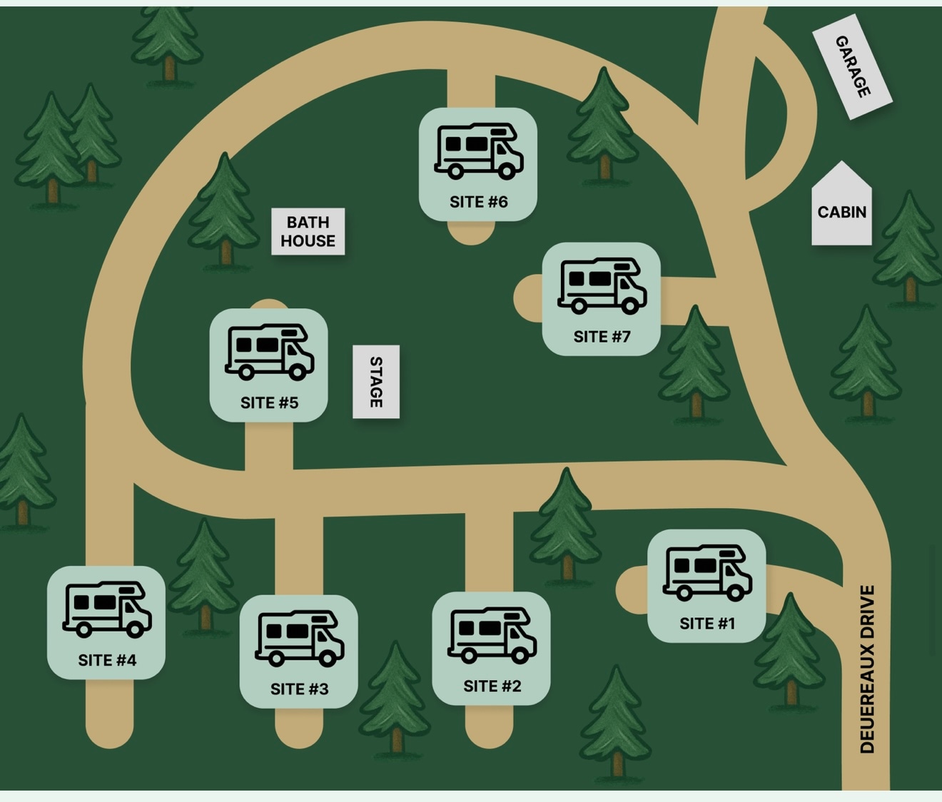 Claws cabins and RVs