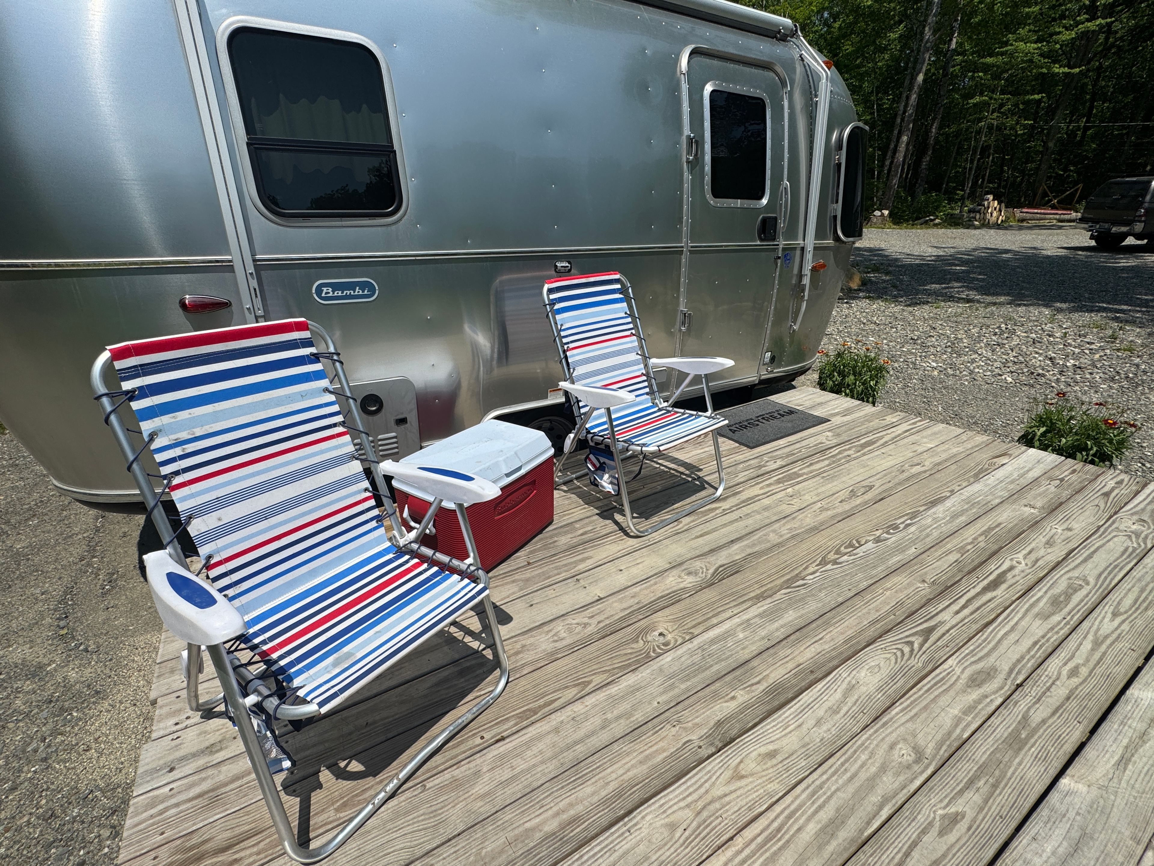 Secluded Center Pond RV Site