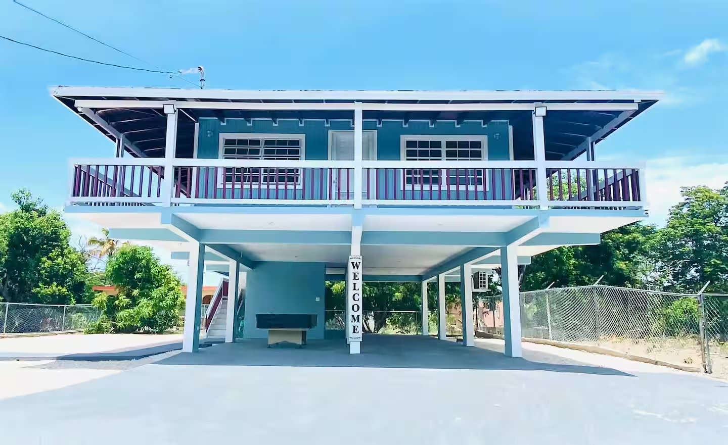 Steps to Playa Santa Pool Table BBQ & Pets Welcome