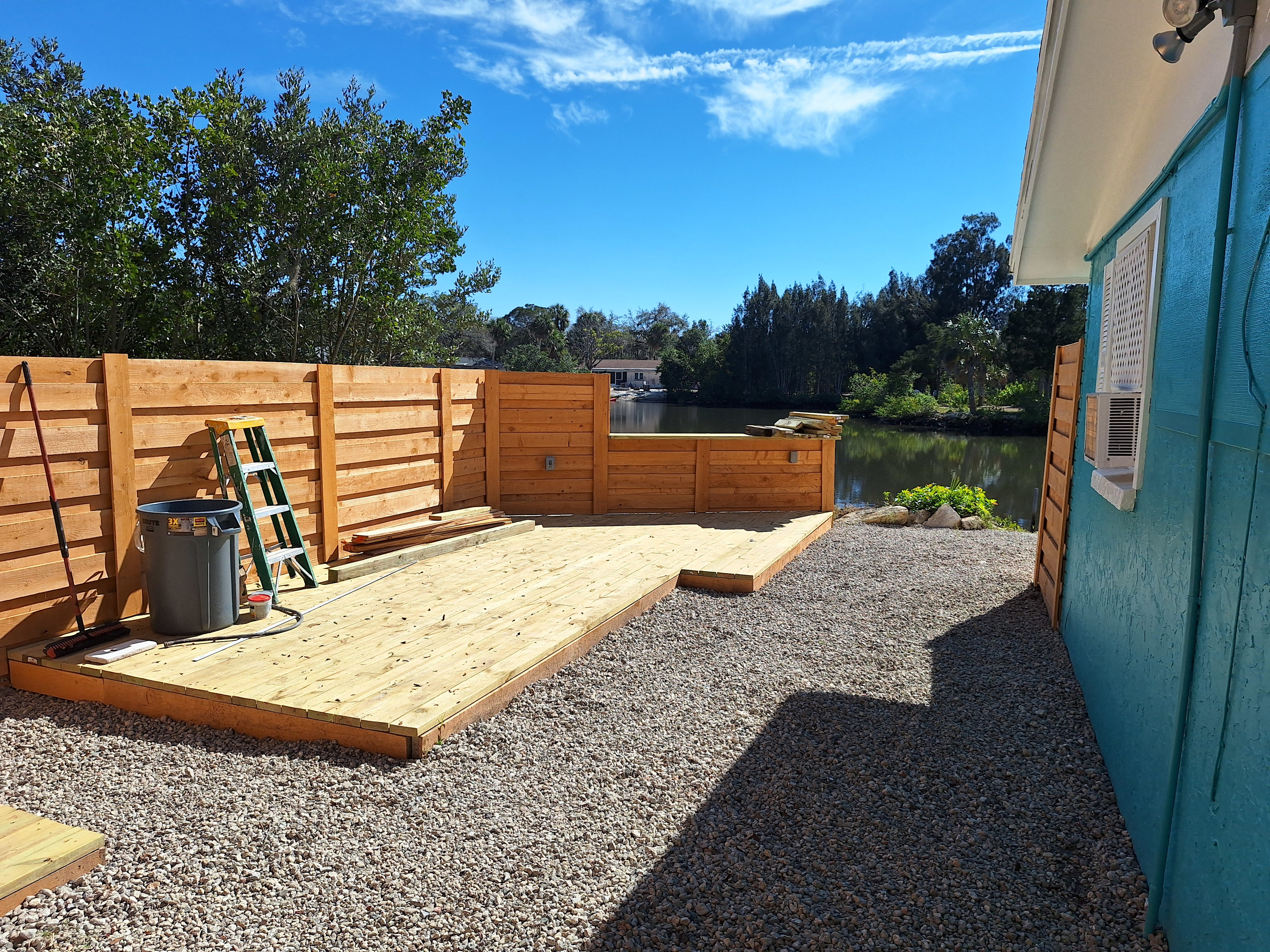 Lake Front Private Fenced Camping