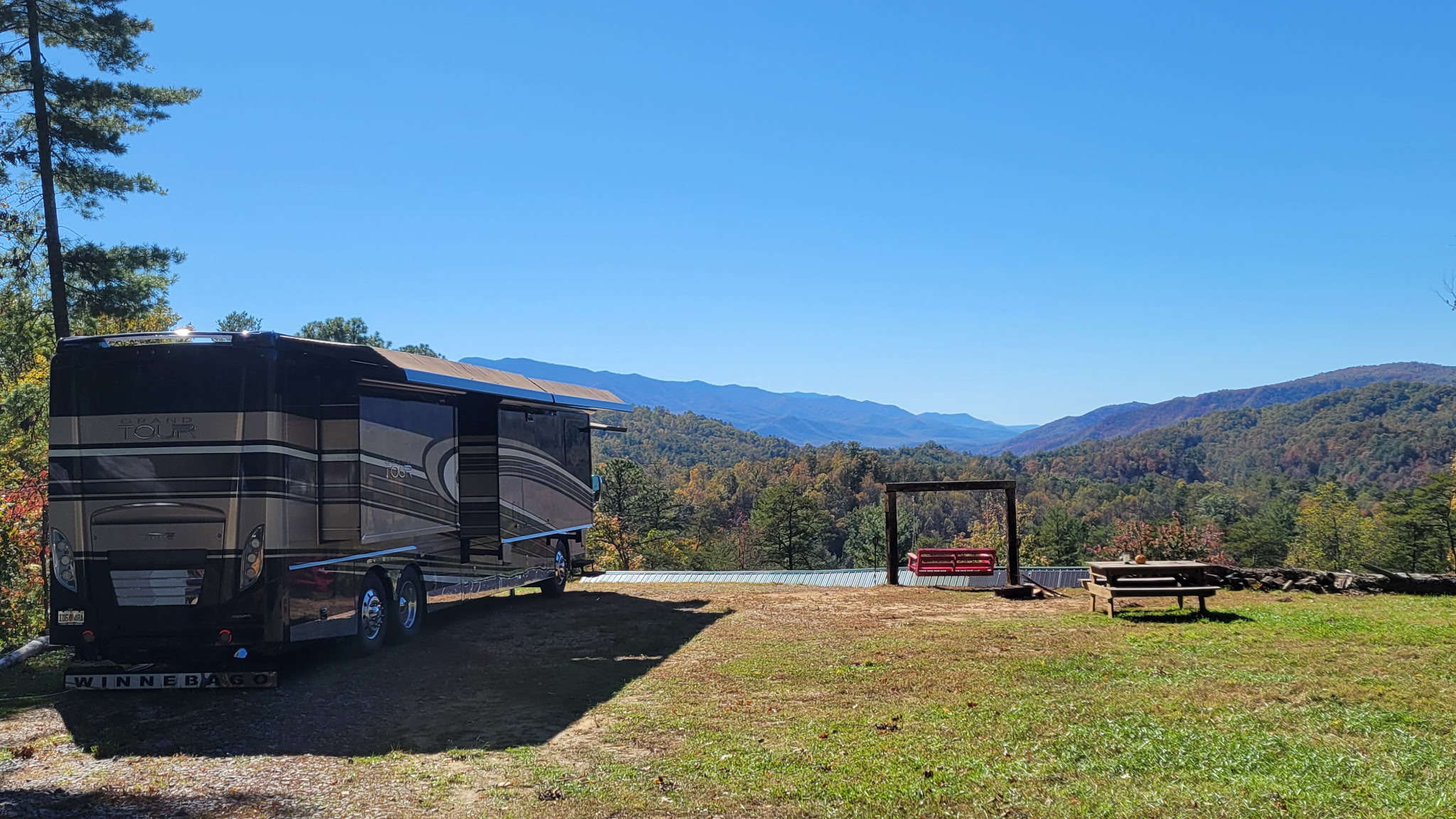 Sunset Ridge in the Smoky Mountains