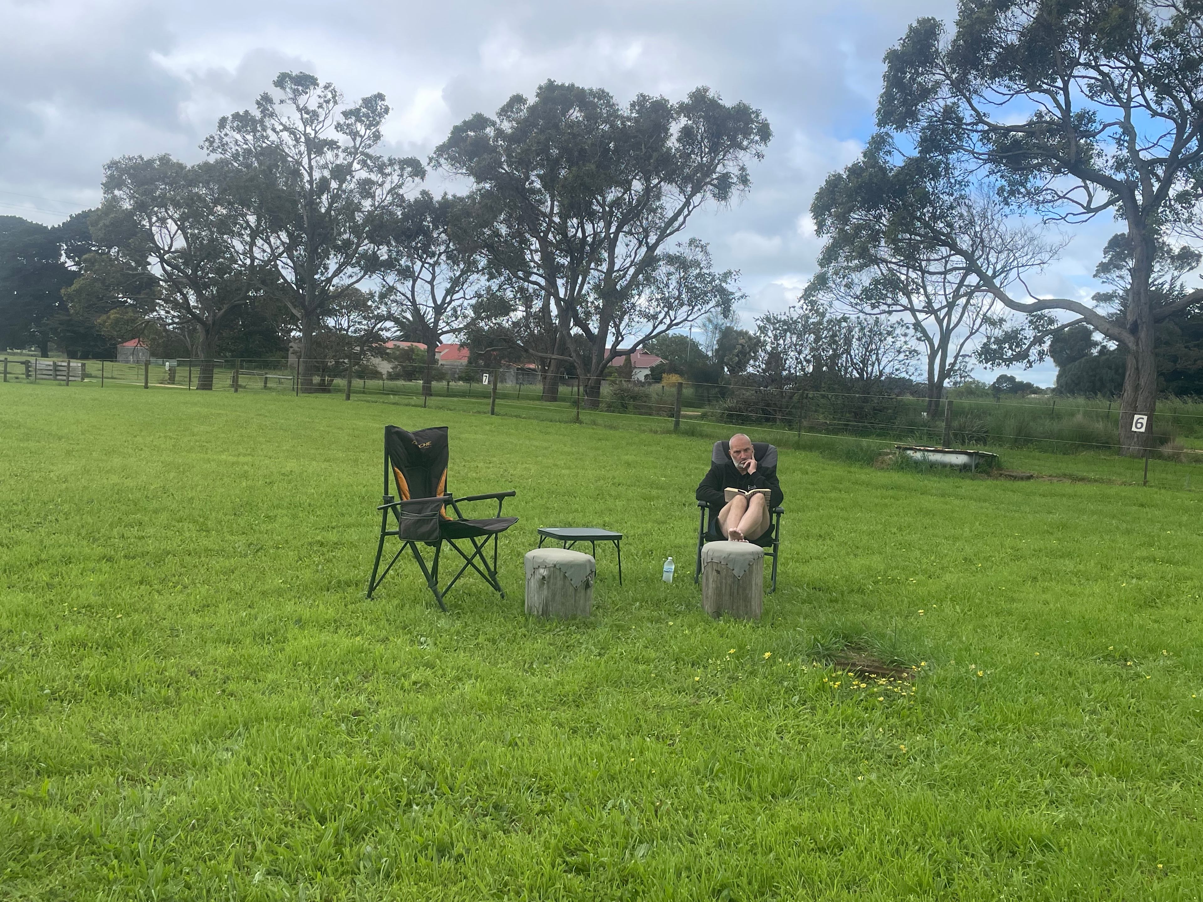 In Ground campfire pot 