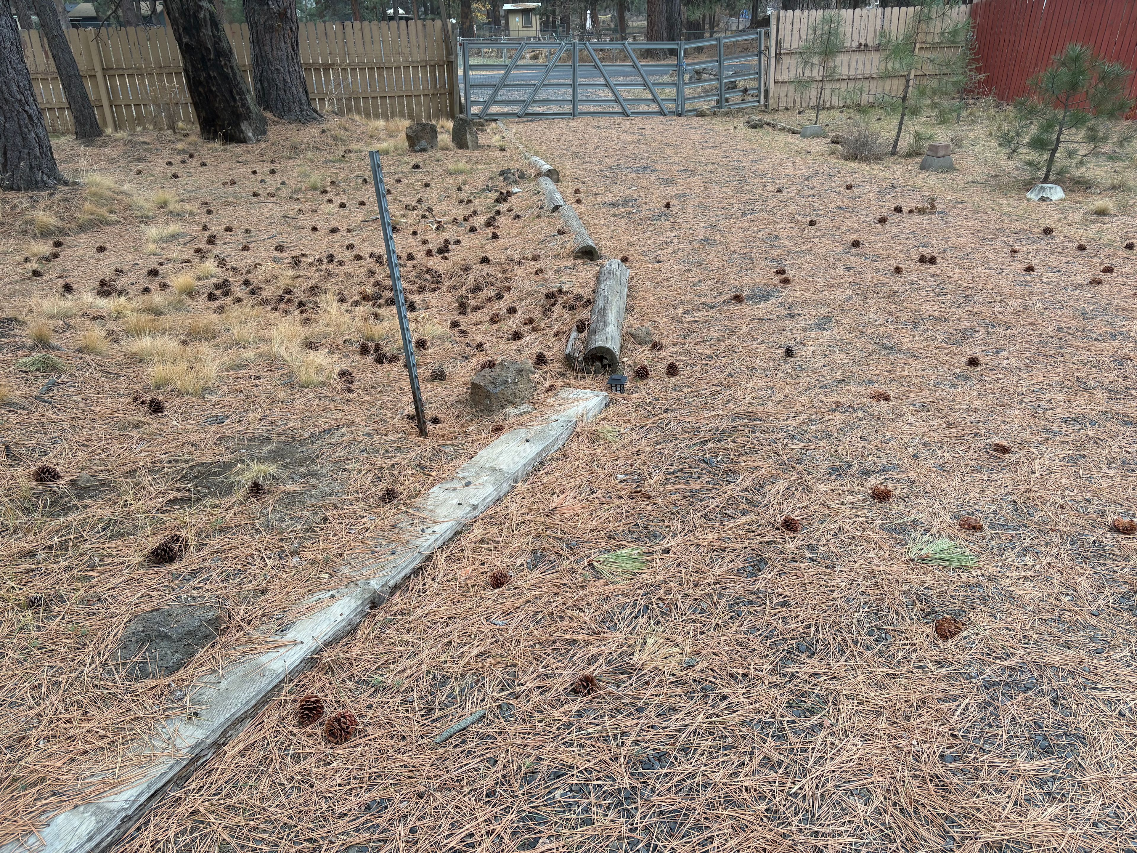 Pull in / back in space for RV