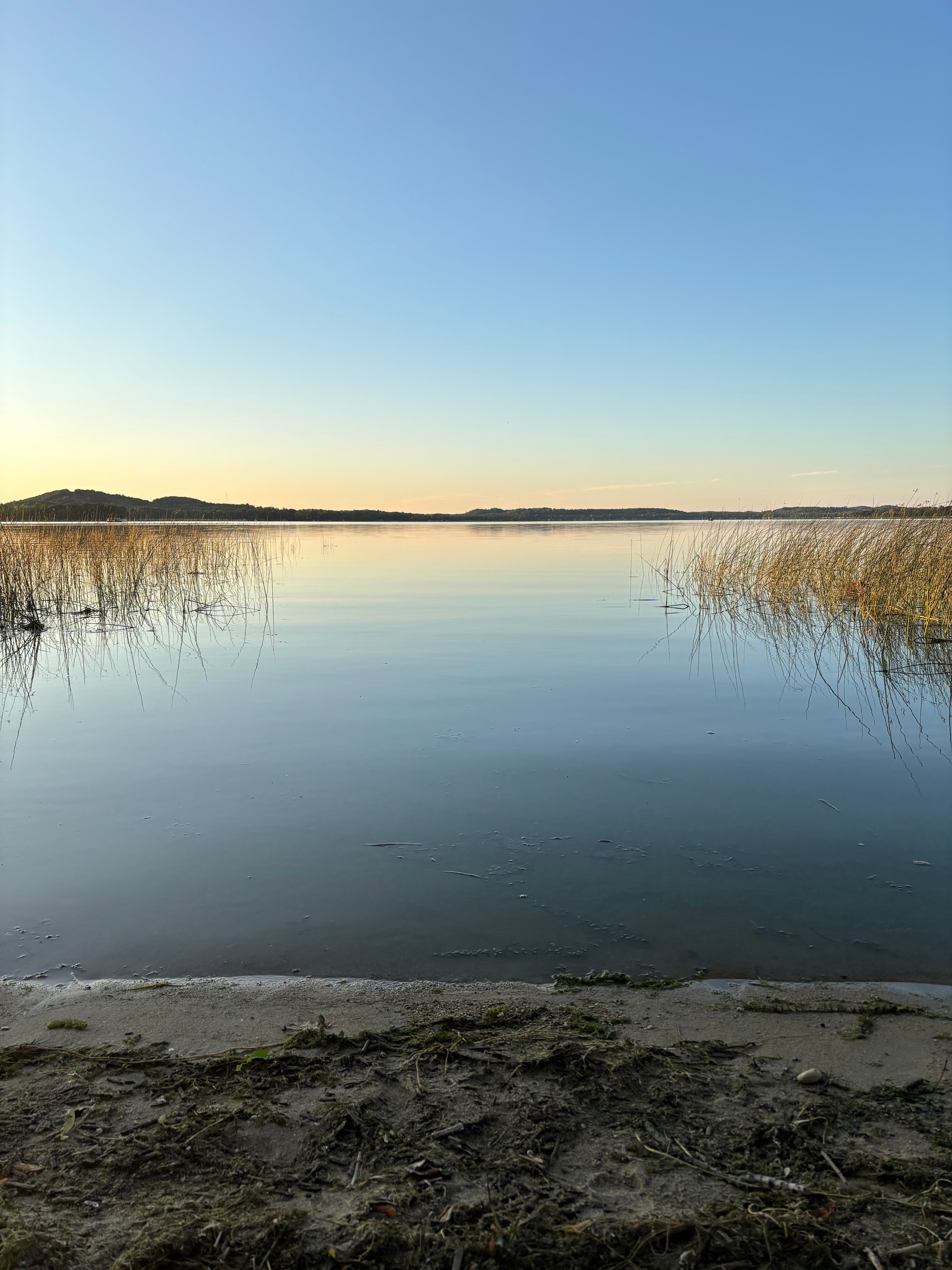 Big Toad Lake located 2 miles from the HipCamp site with a public access for boats and swimming 