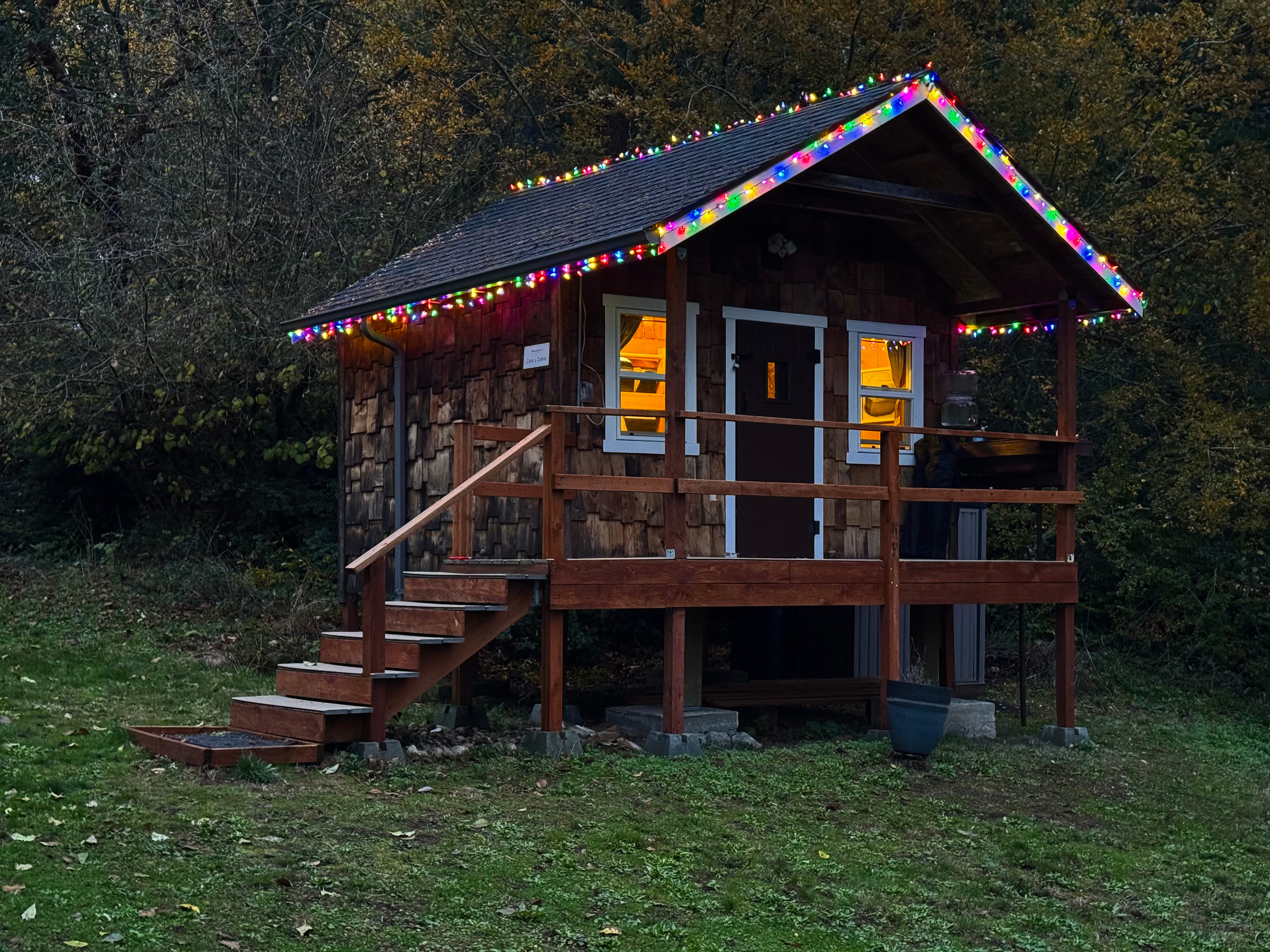 Cole's Cabin on Anderson Island