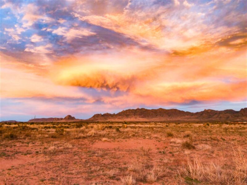 Organ Mountains and Florida Mountains 