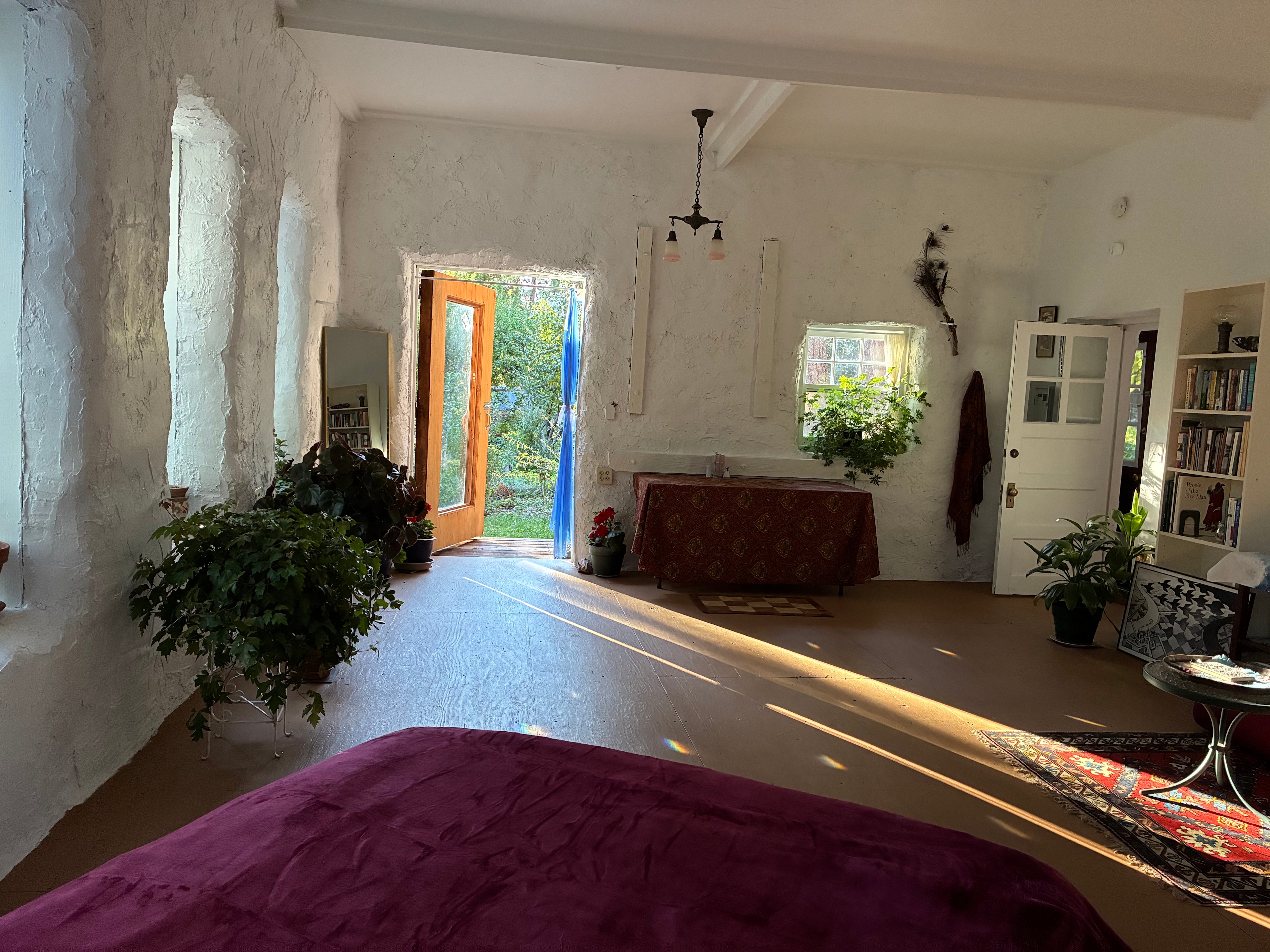 Straw Bale Artist Studio