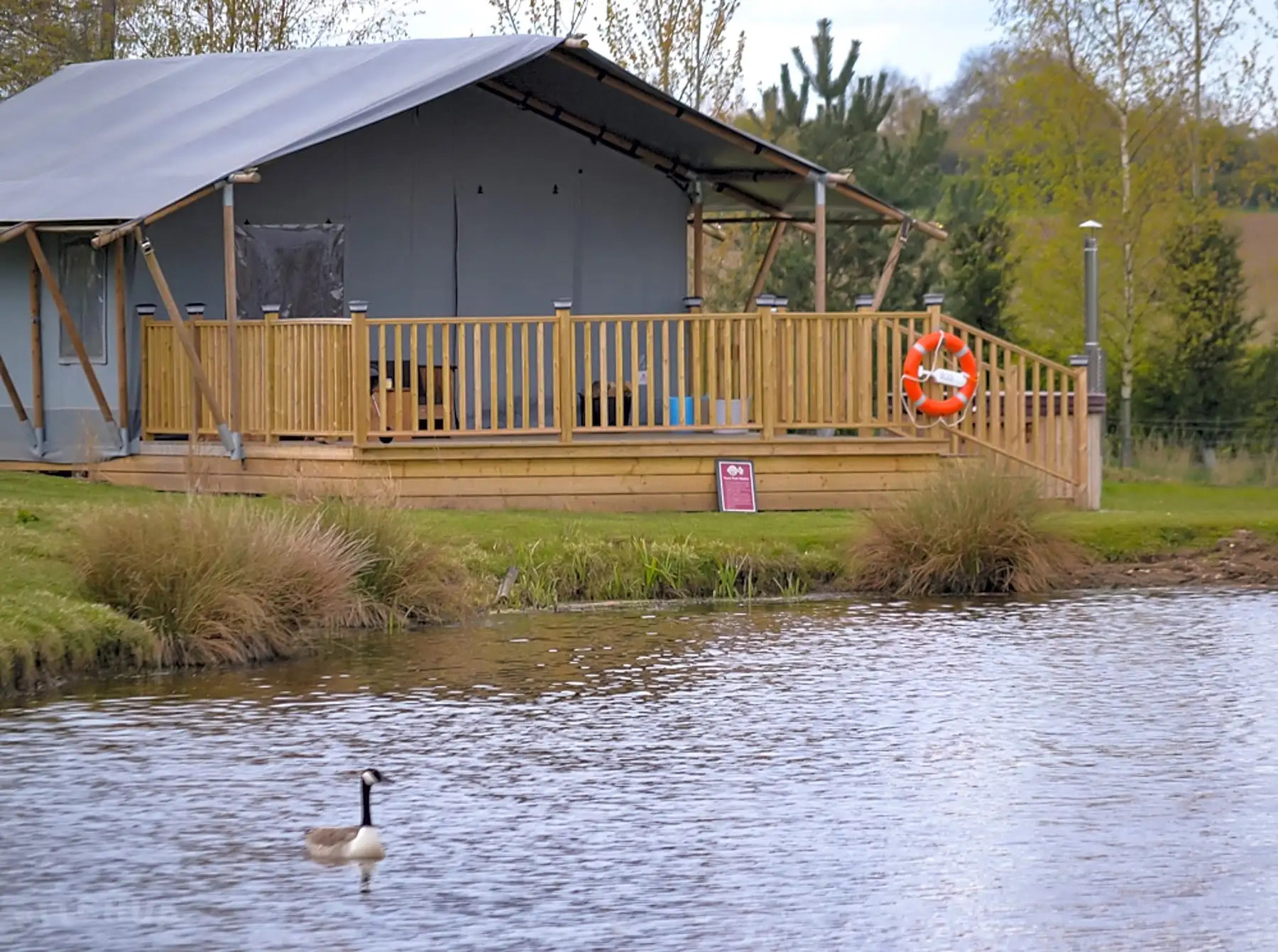 Glamping at Foxholes Farm
