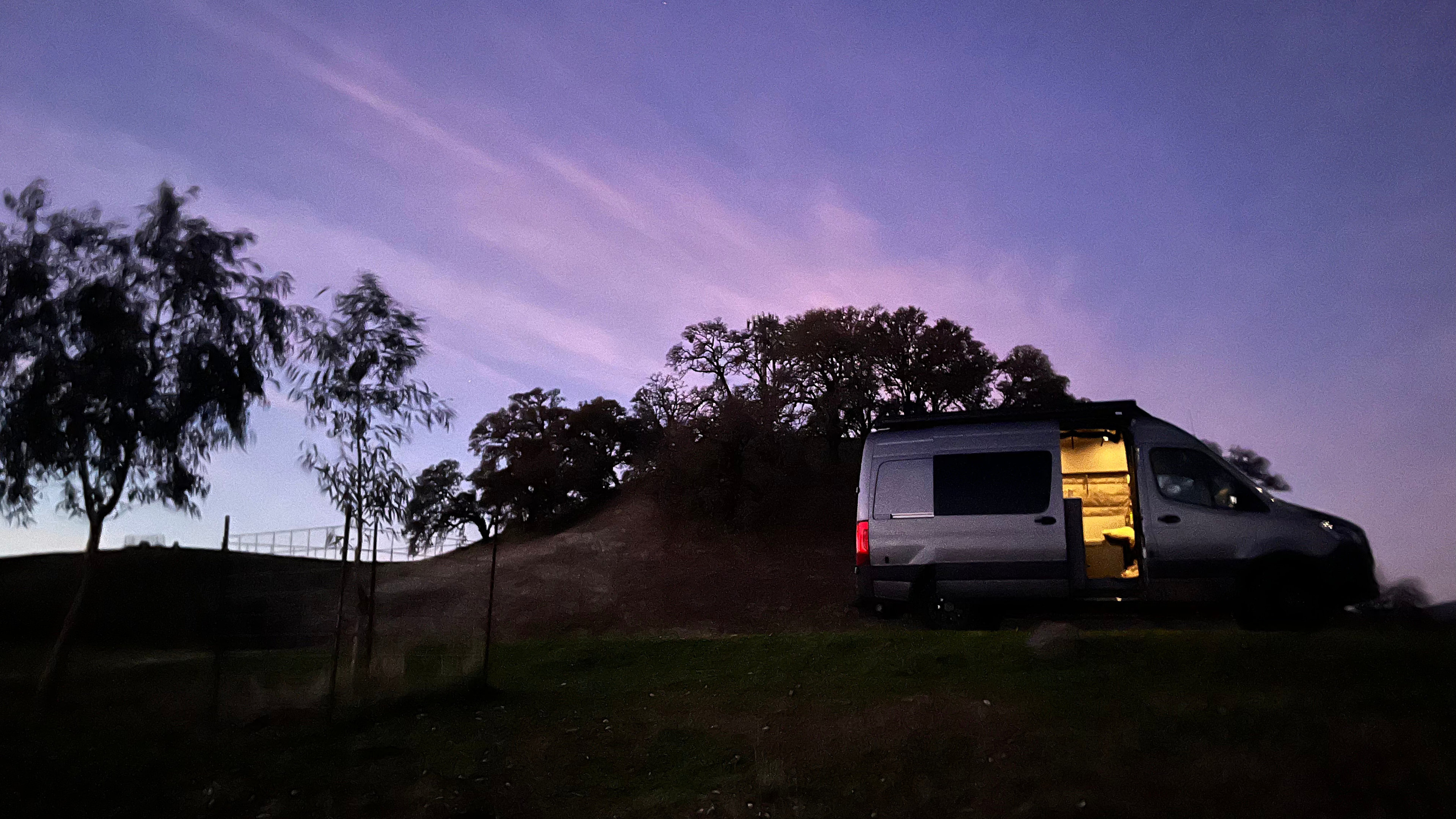 camping at the overlook