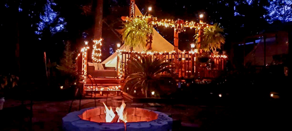 Glamping In Paradise