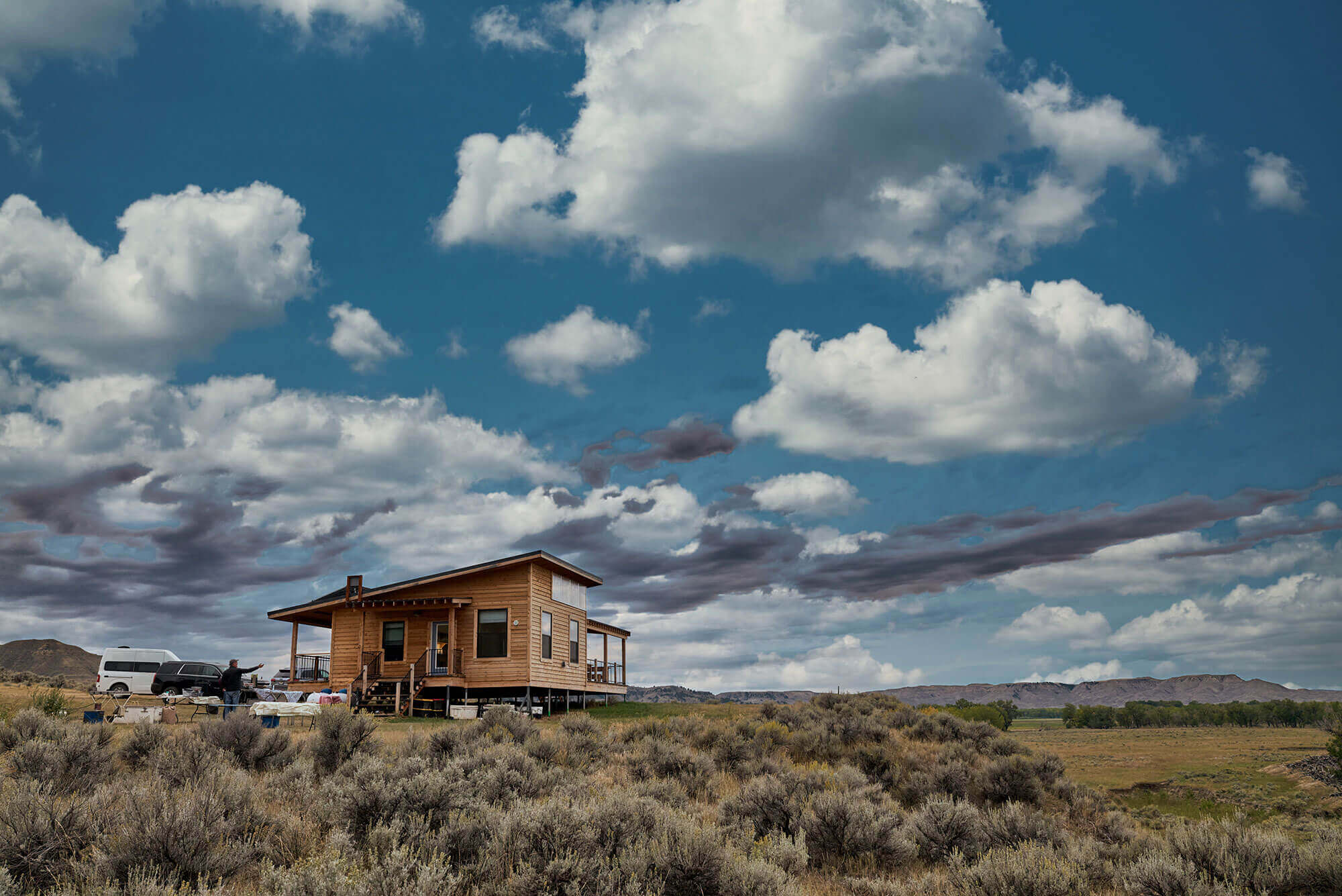 American Prairie Lewis And Clark Hut