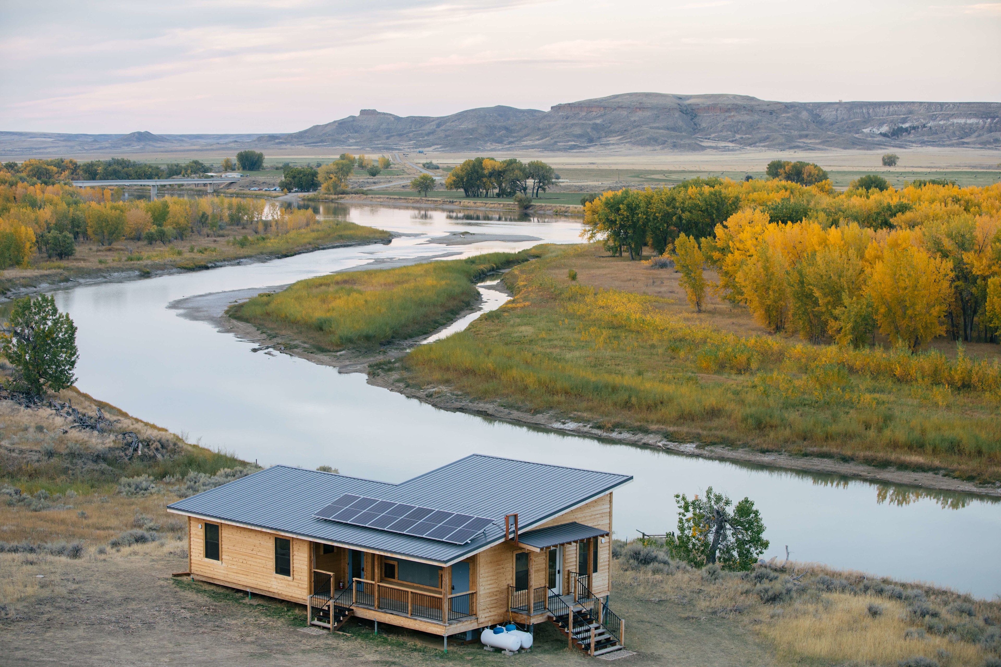 American Prairie Lewis And Clark Hut