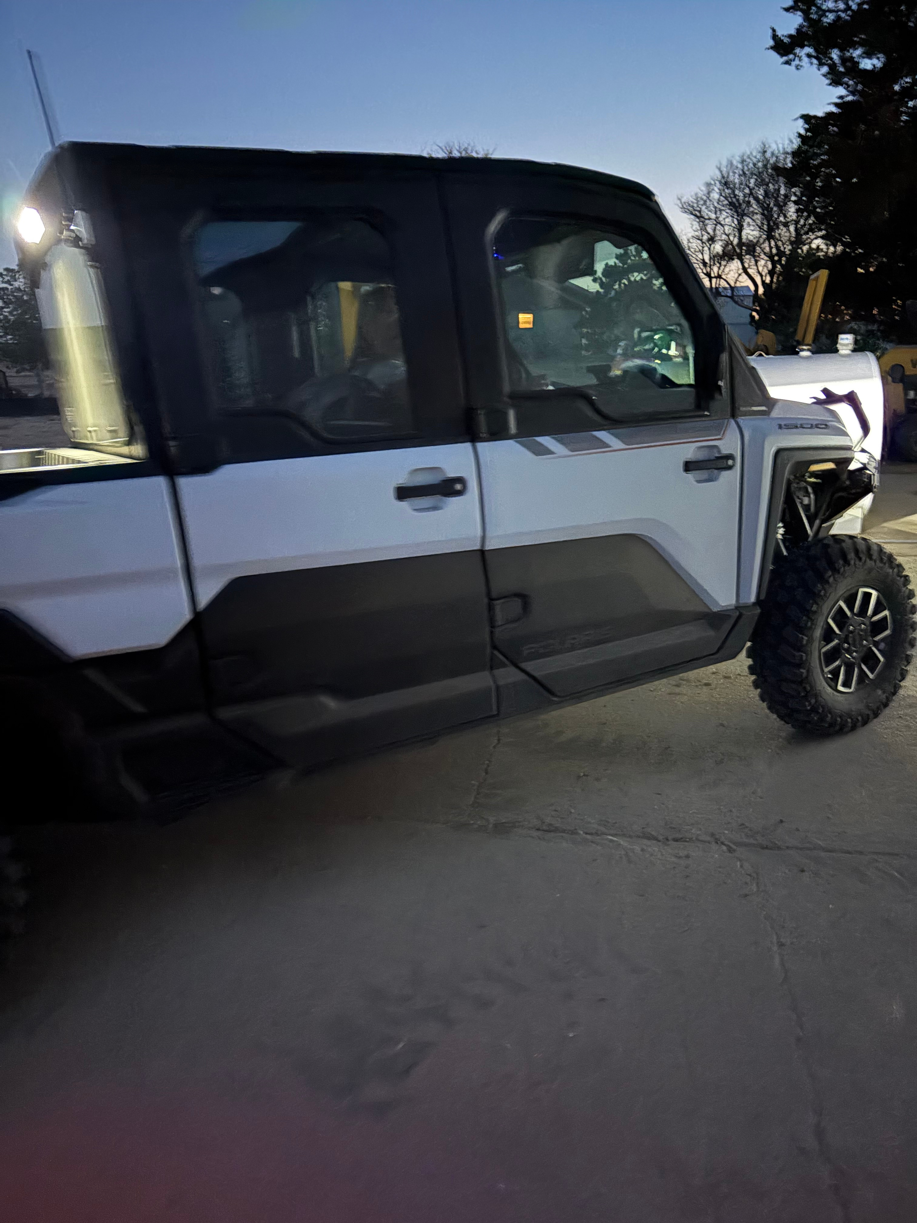 Also available is a four seat Ranger for those who want to go out and experience the farm life during calving season and when crops are being harvested