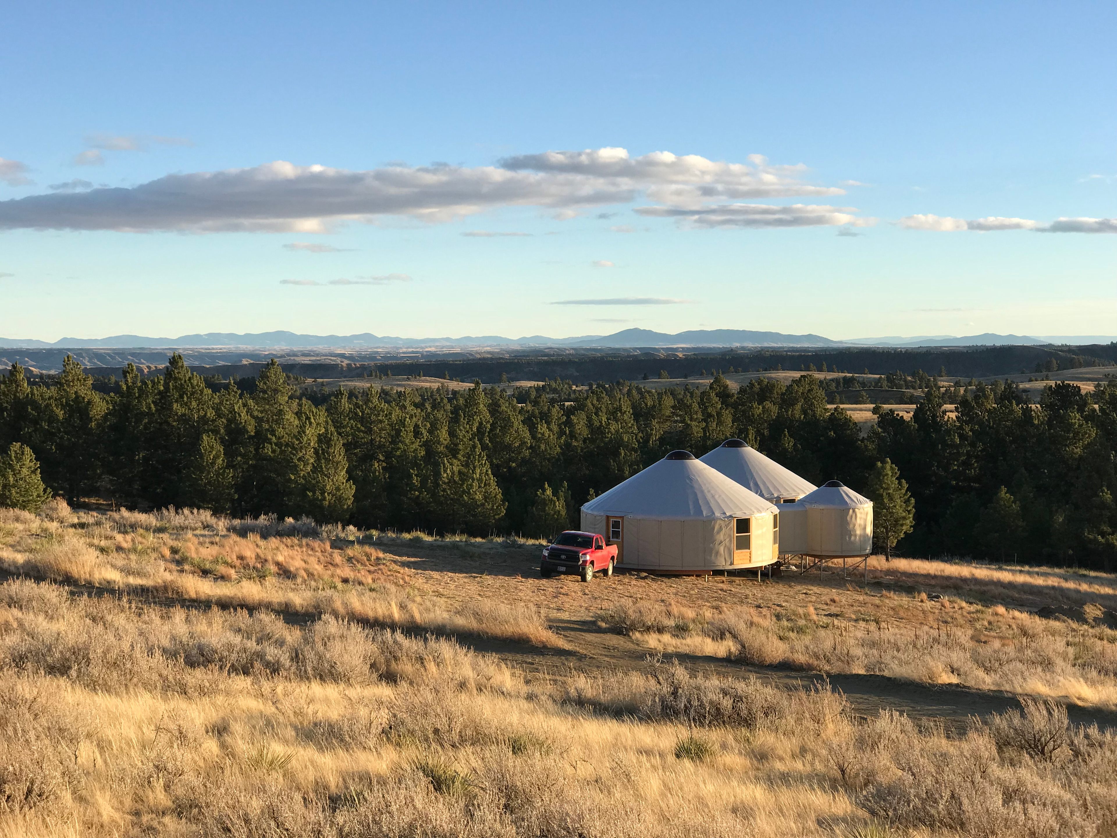 American Prairie Founders Hut