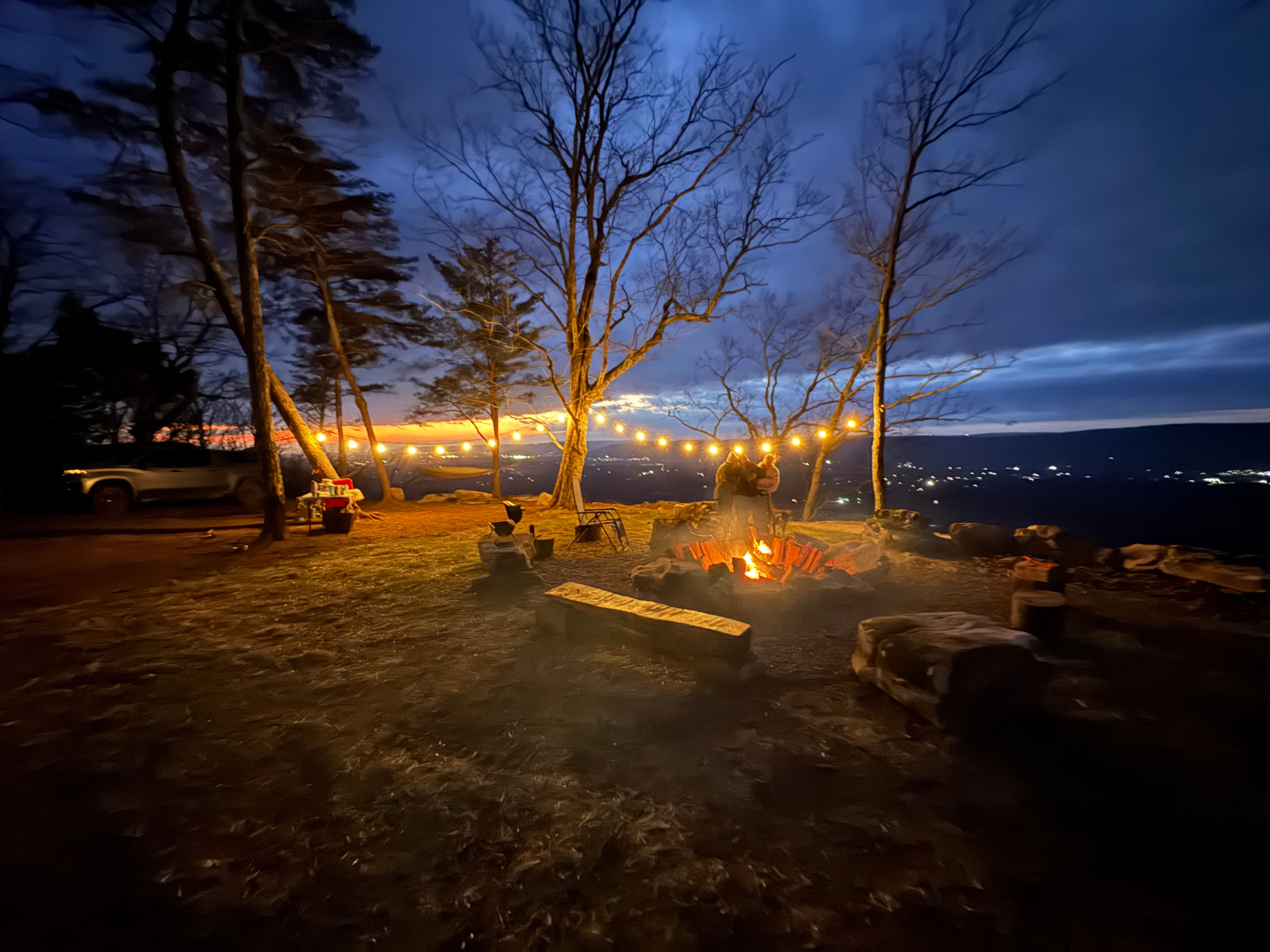 Last Light at Burning Skye Bluff