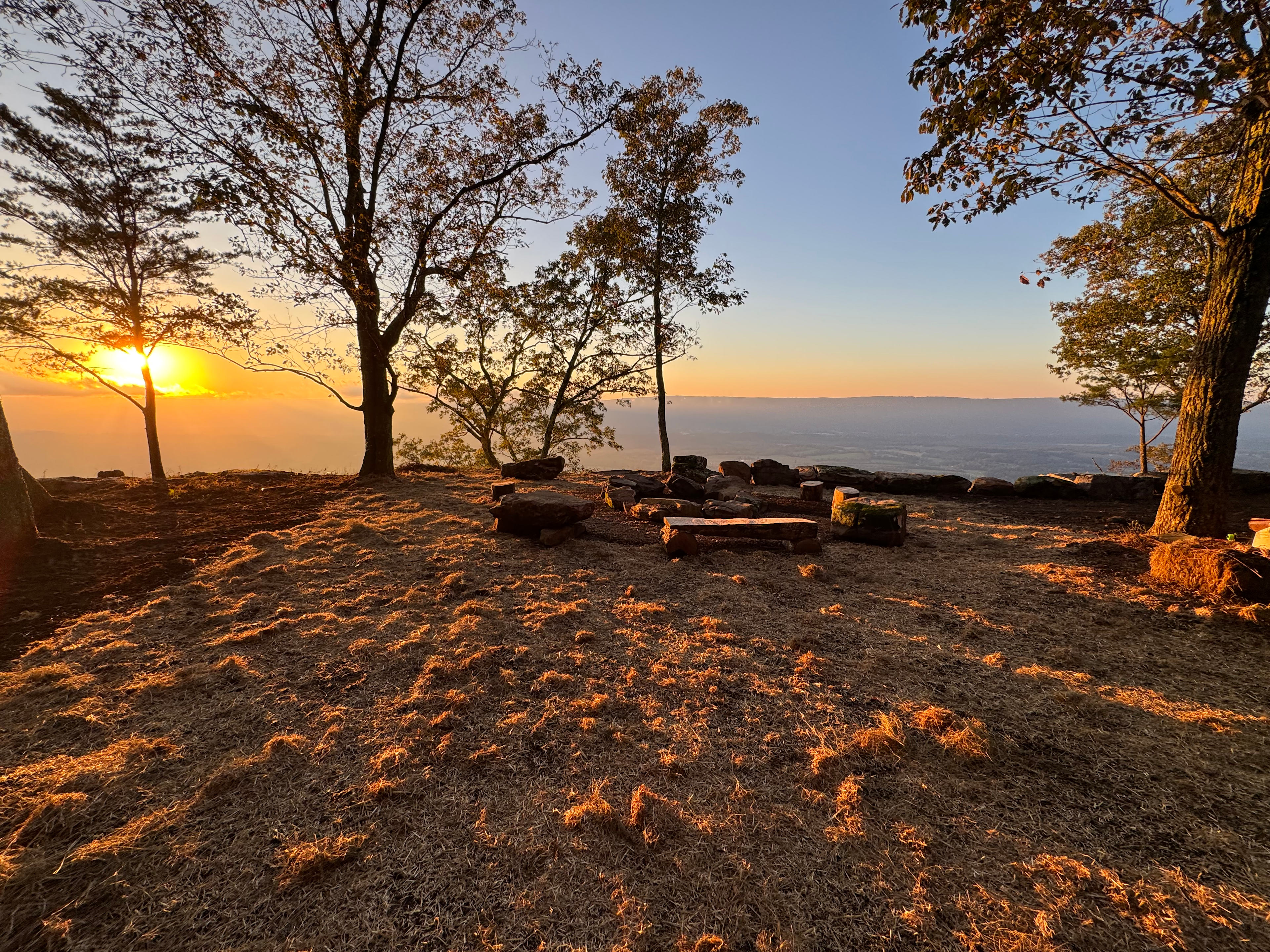 Last Light at Burning Skye Bluff