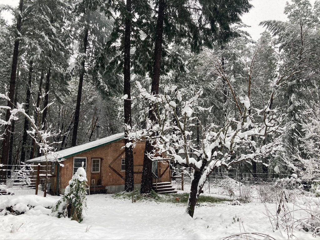 Straw Bale Artist Studio