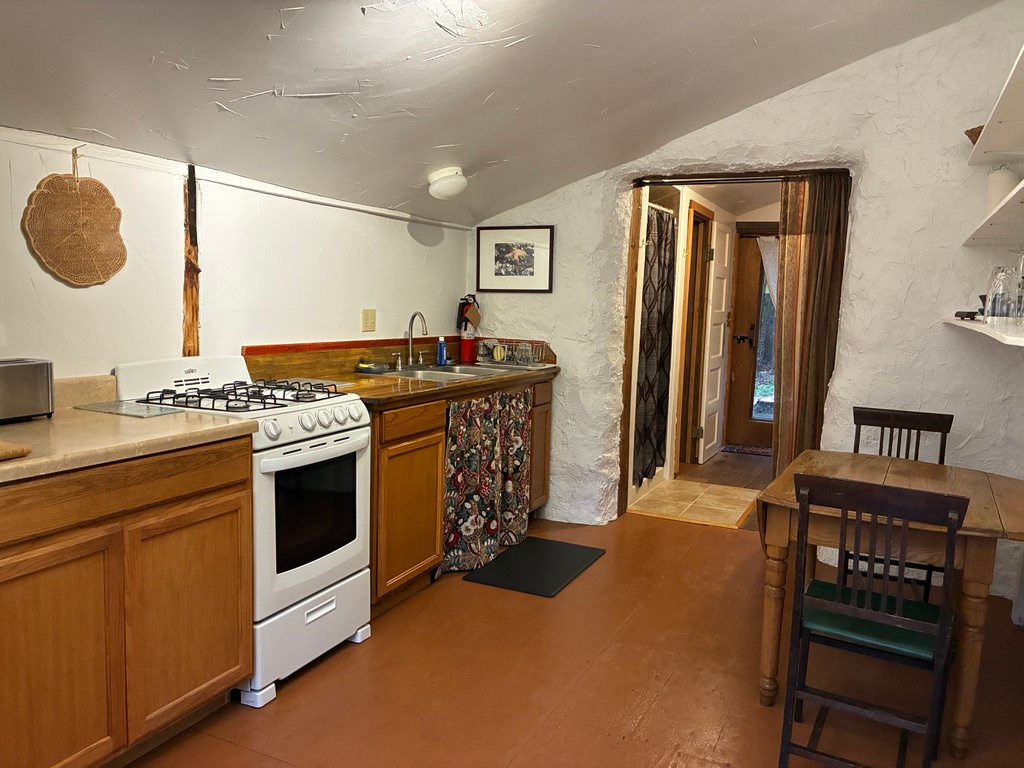 Straw bale artist studio