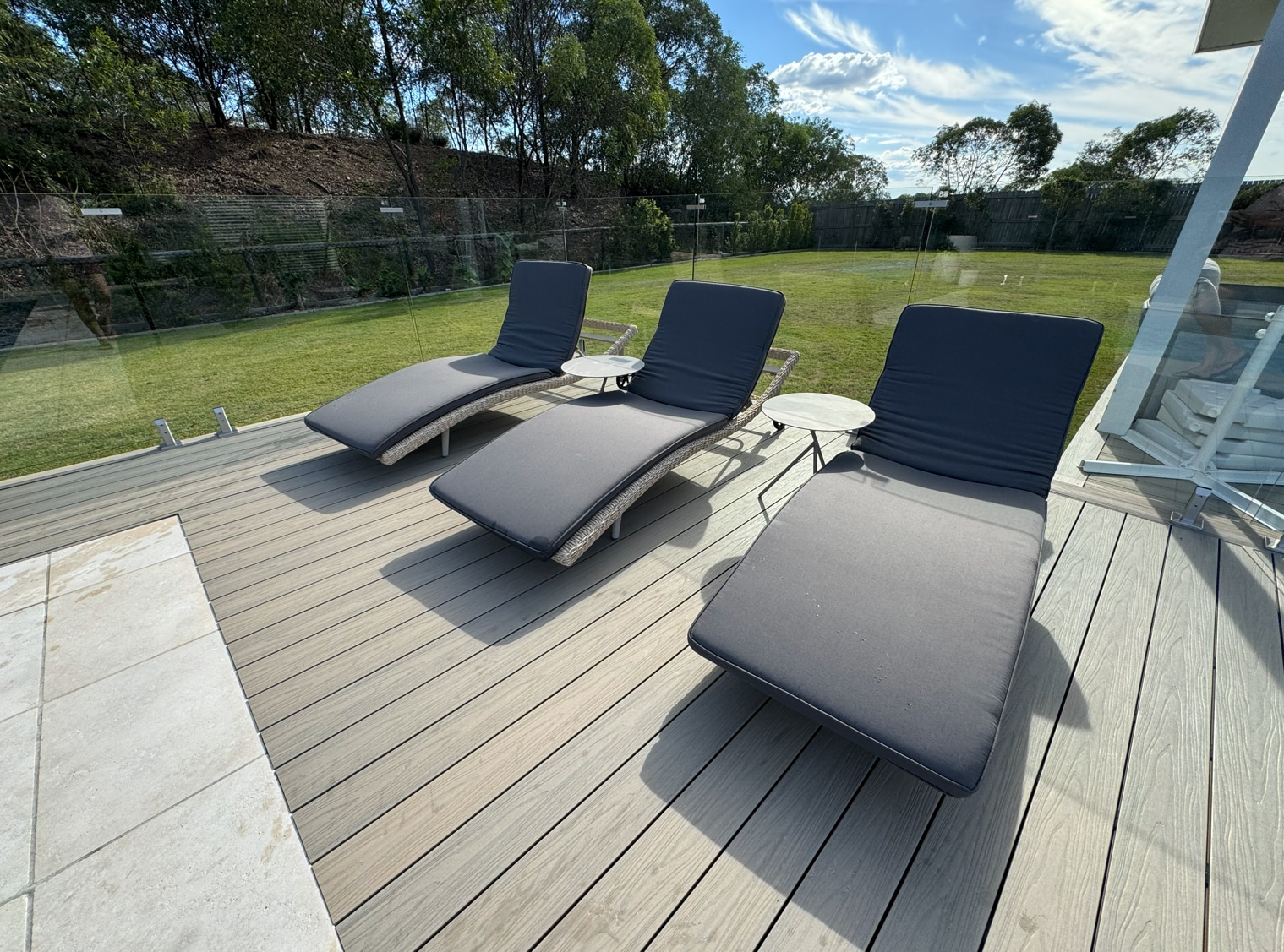 Suburban Poolside Caravan Retreat