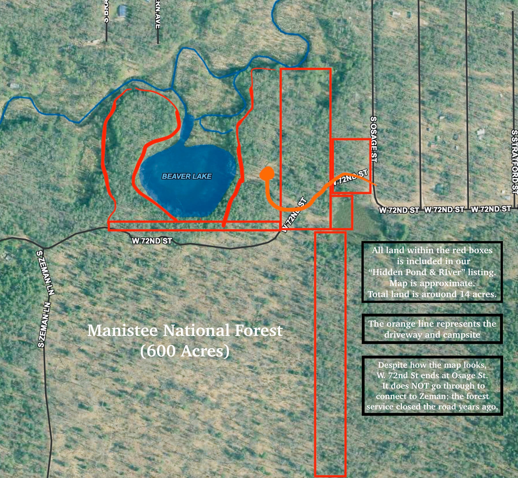 Hidden Pond & River Oasis