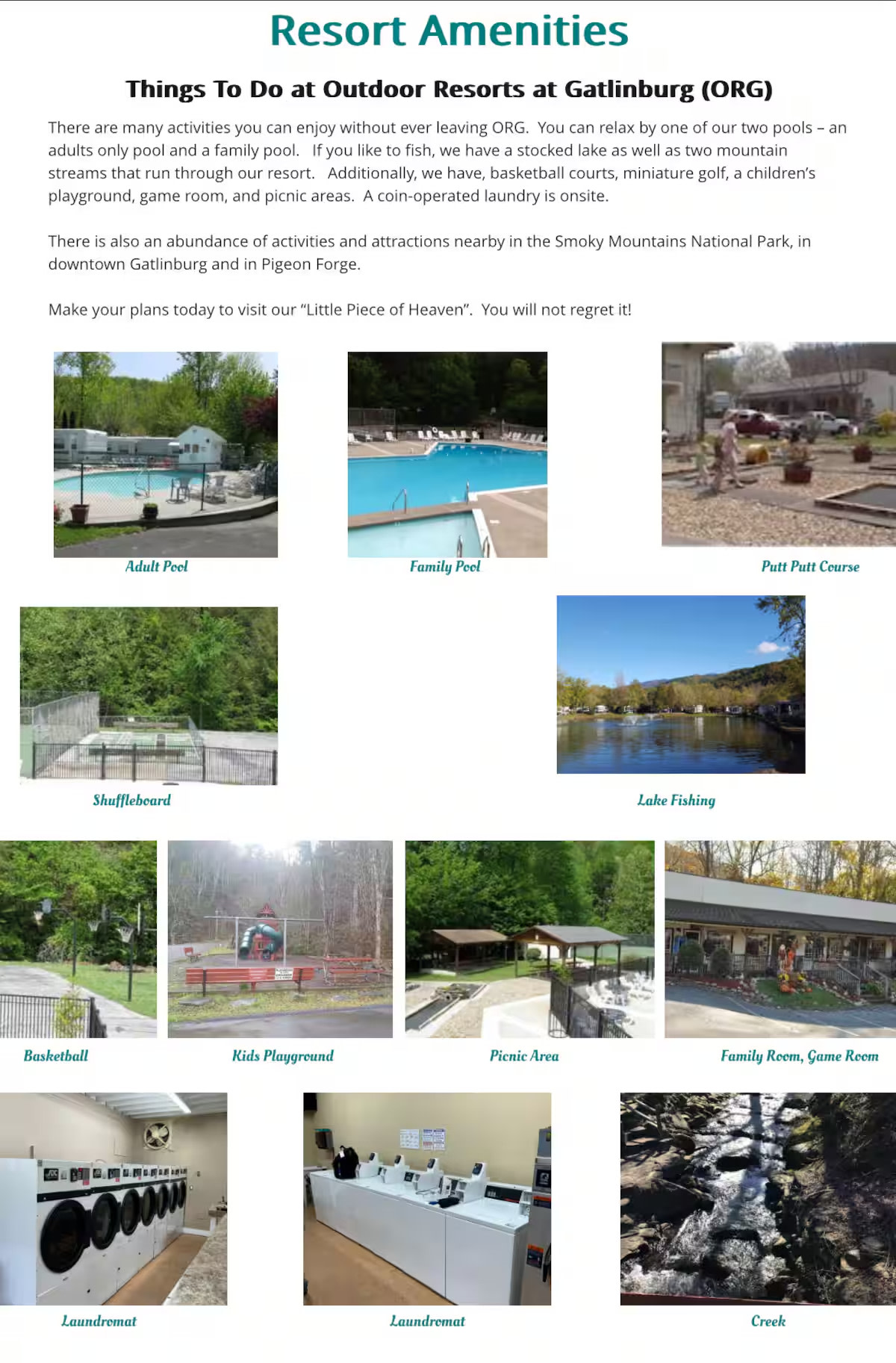 Cozy Creekside Camping