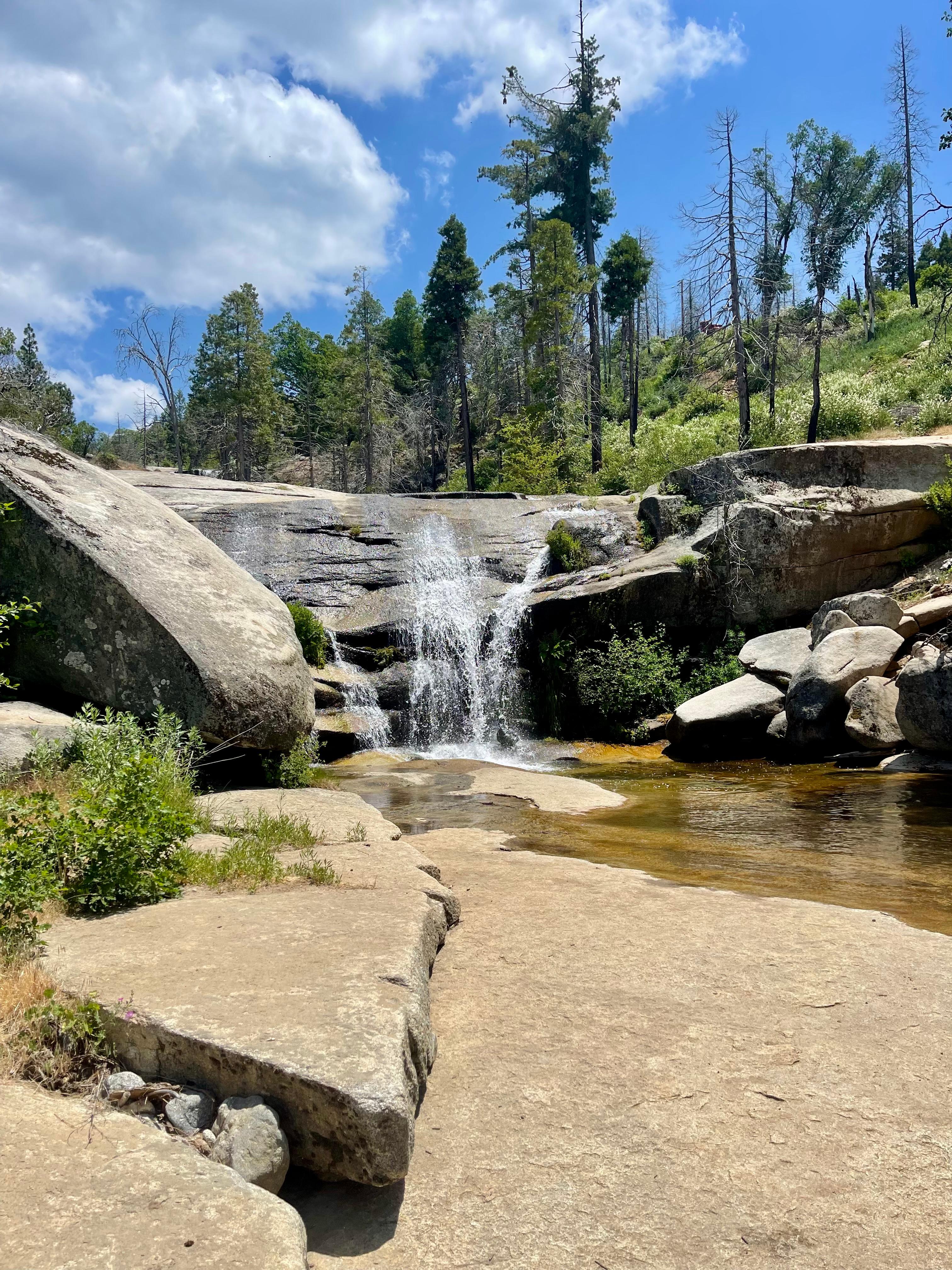 Musick Creek Falls  by Shaver Lake
