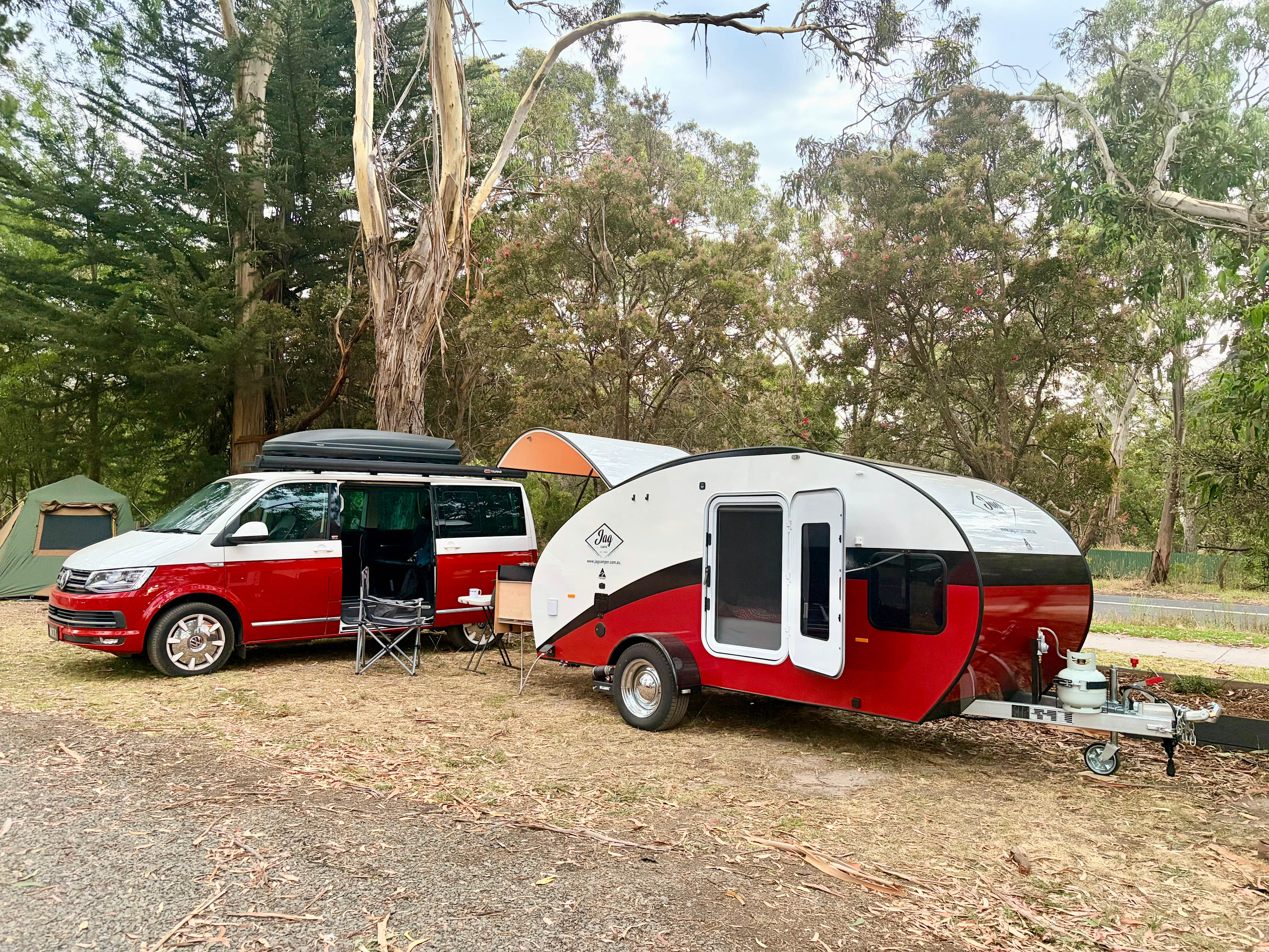 Christening our new camper!