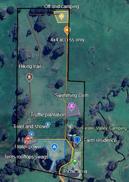 Hester valley camping